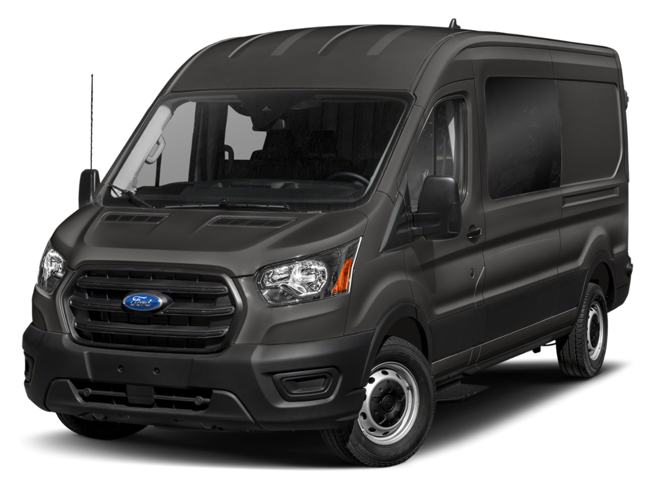 Transit Crew Van T-150 130" Low Rf 8670 GVWR RWD Carbonized Gray Metallic