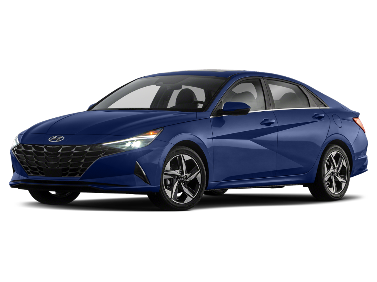 Elantra Hybrid Hyundai 2021 Elantra Hybrid Blue