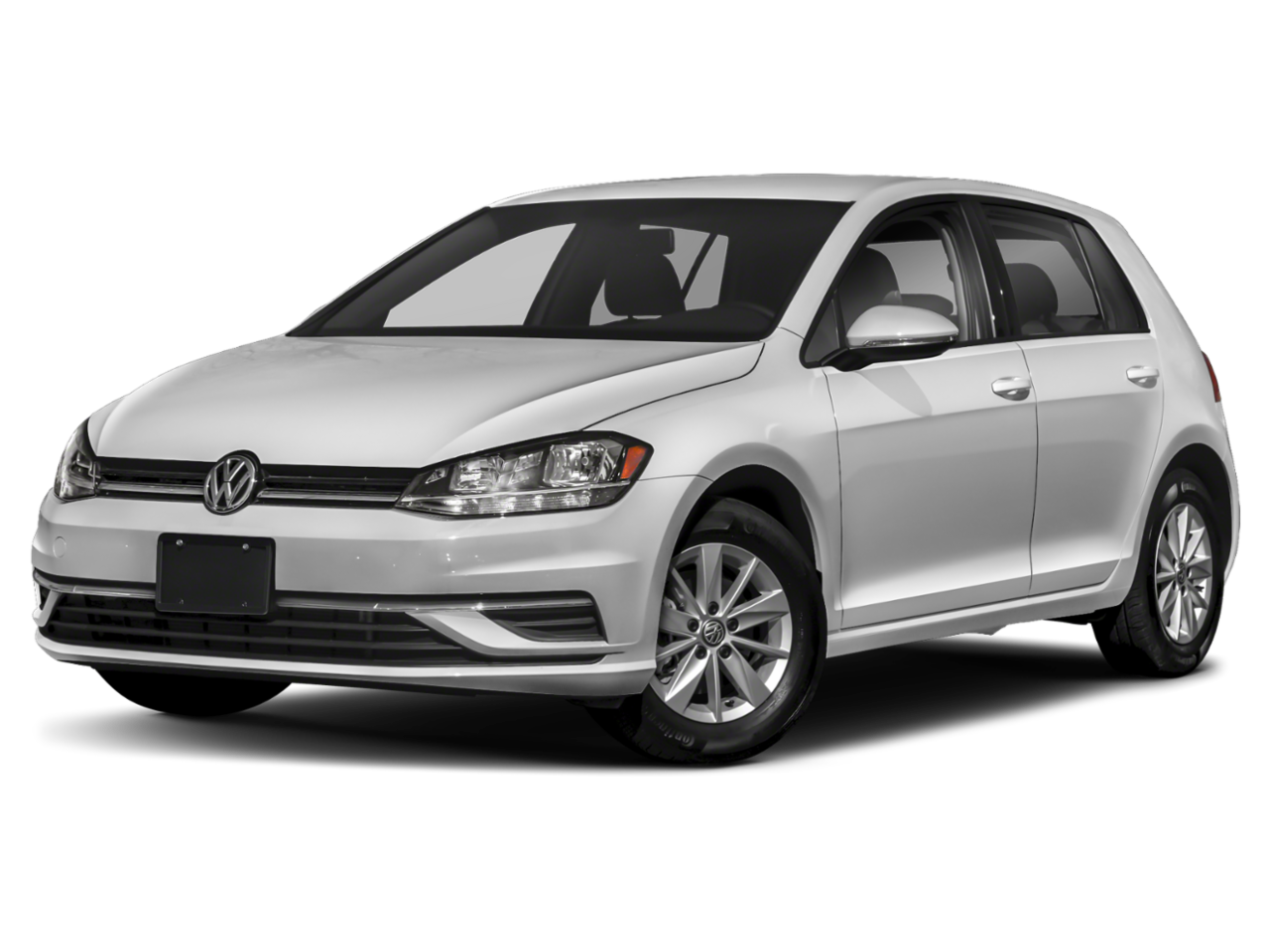 Golf TSI White Silver Metallic