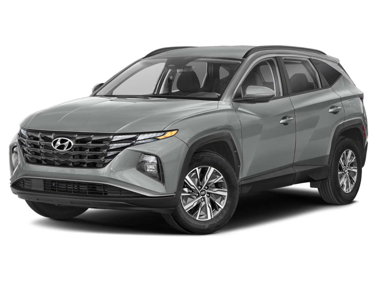 Tucson Hybrid Blue Shimmering Silver