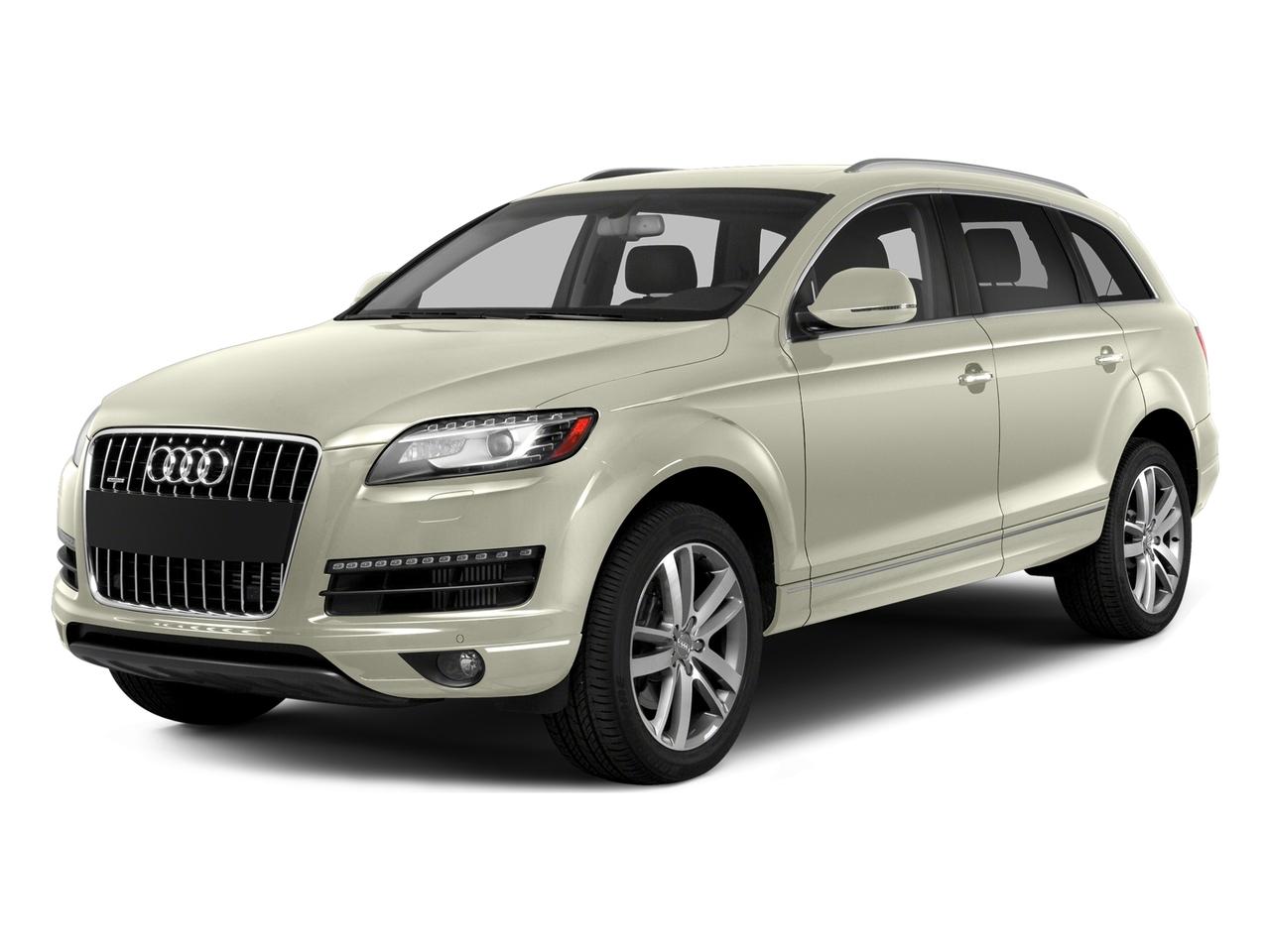 Glacier White Metallic 2015 Audi Q7 Used Suv for Sale in