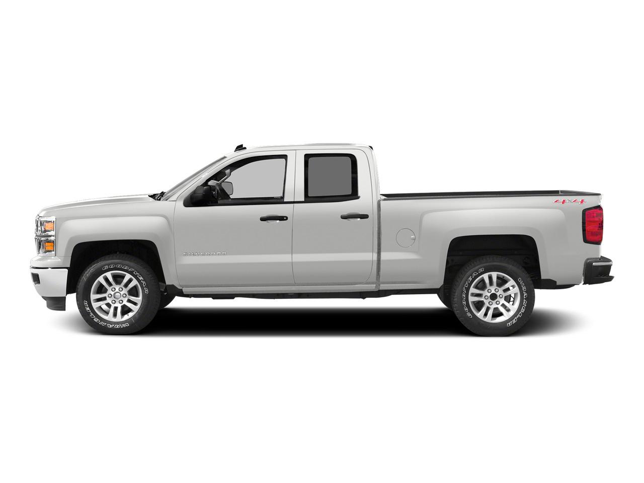 Used 2015 Summit White Chevrolet Silverado 1500 Double Cab Standard Box ...