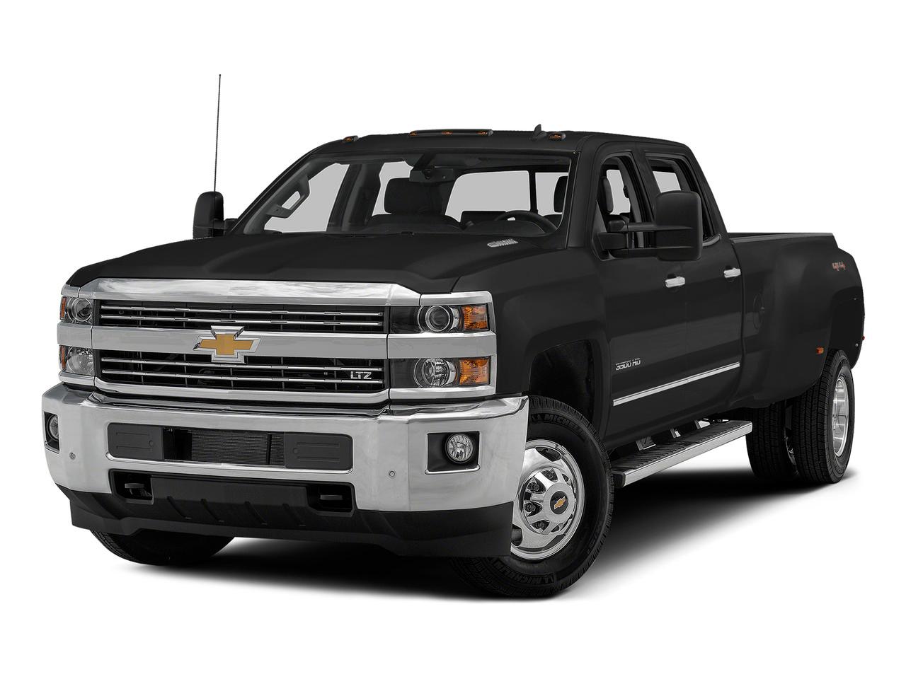 Black 2015 Chevrolet Silverado 3500hd Crew Cab Long Box 4-wheel Drive 