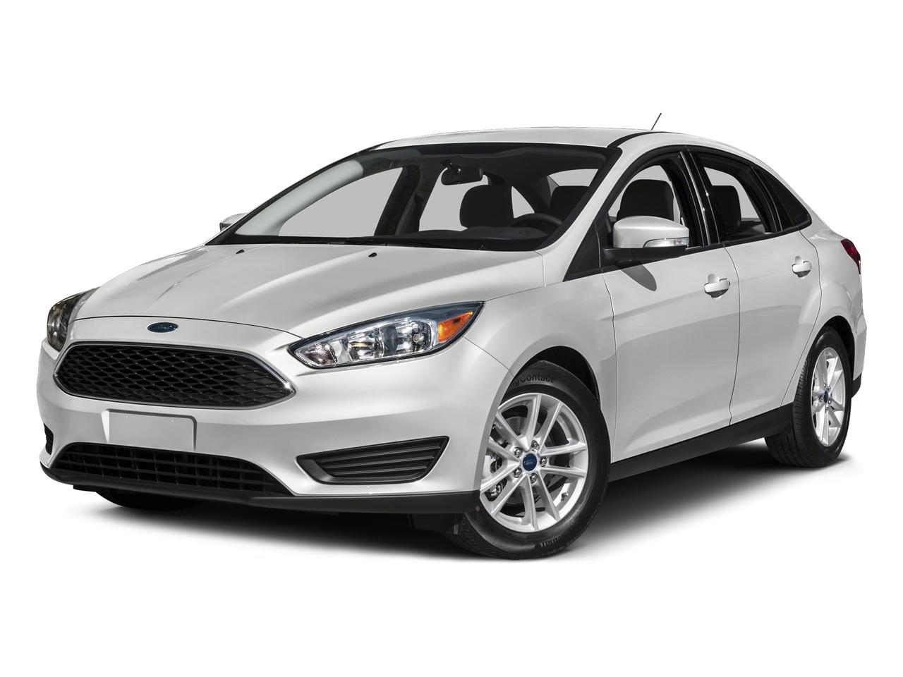 Used 2015 Ford Focus 4dr Sdn Titanium in White Platinum Metallic Tri ...