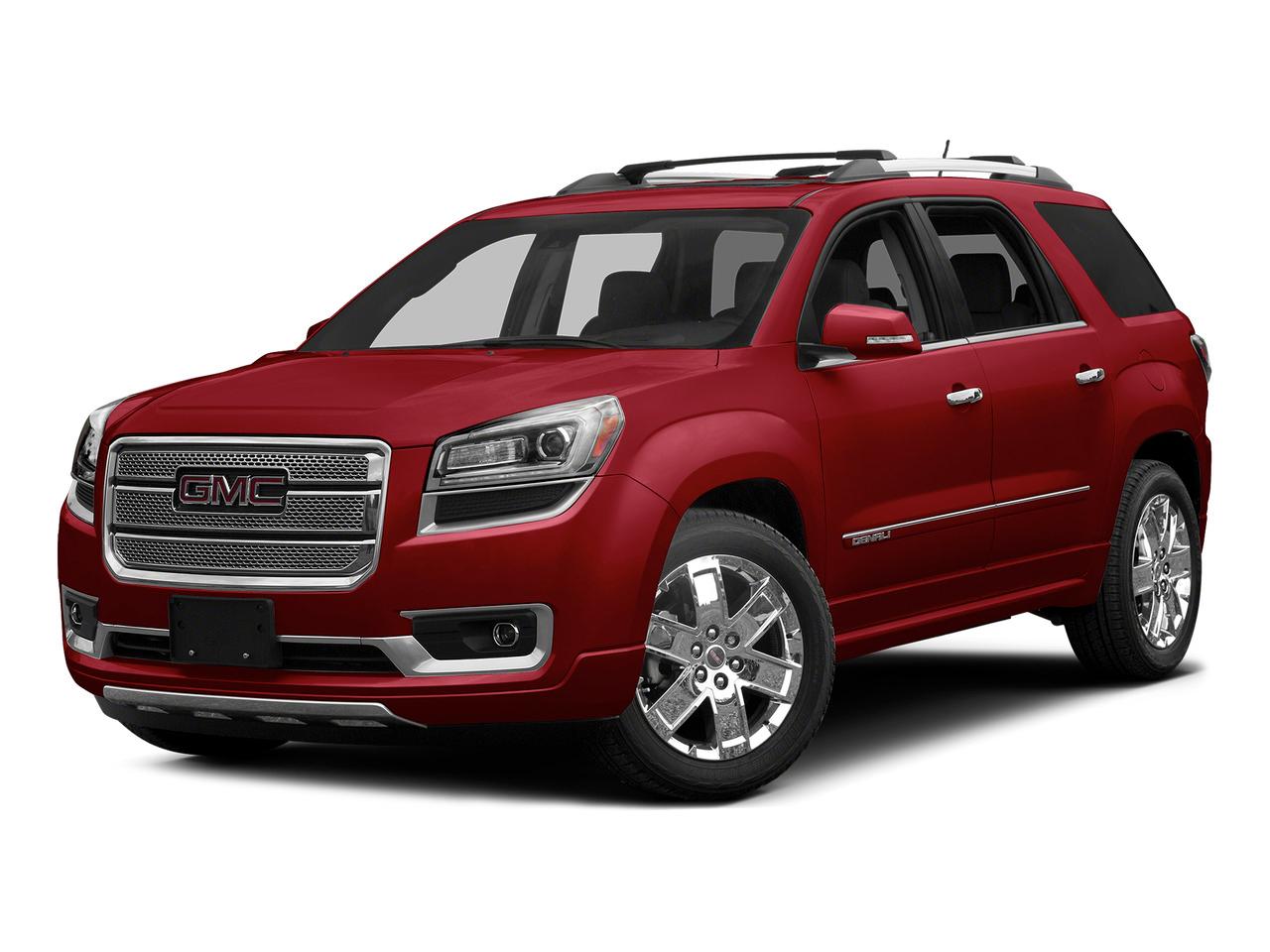 Used 2015 GMC Acadia AWD Denali in Crimson Red Tintcoat