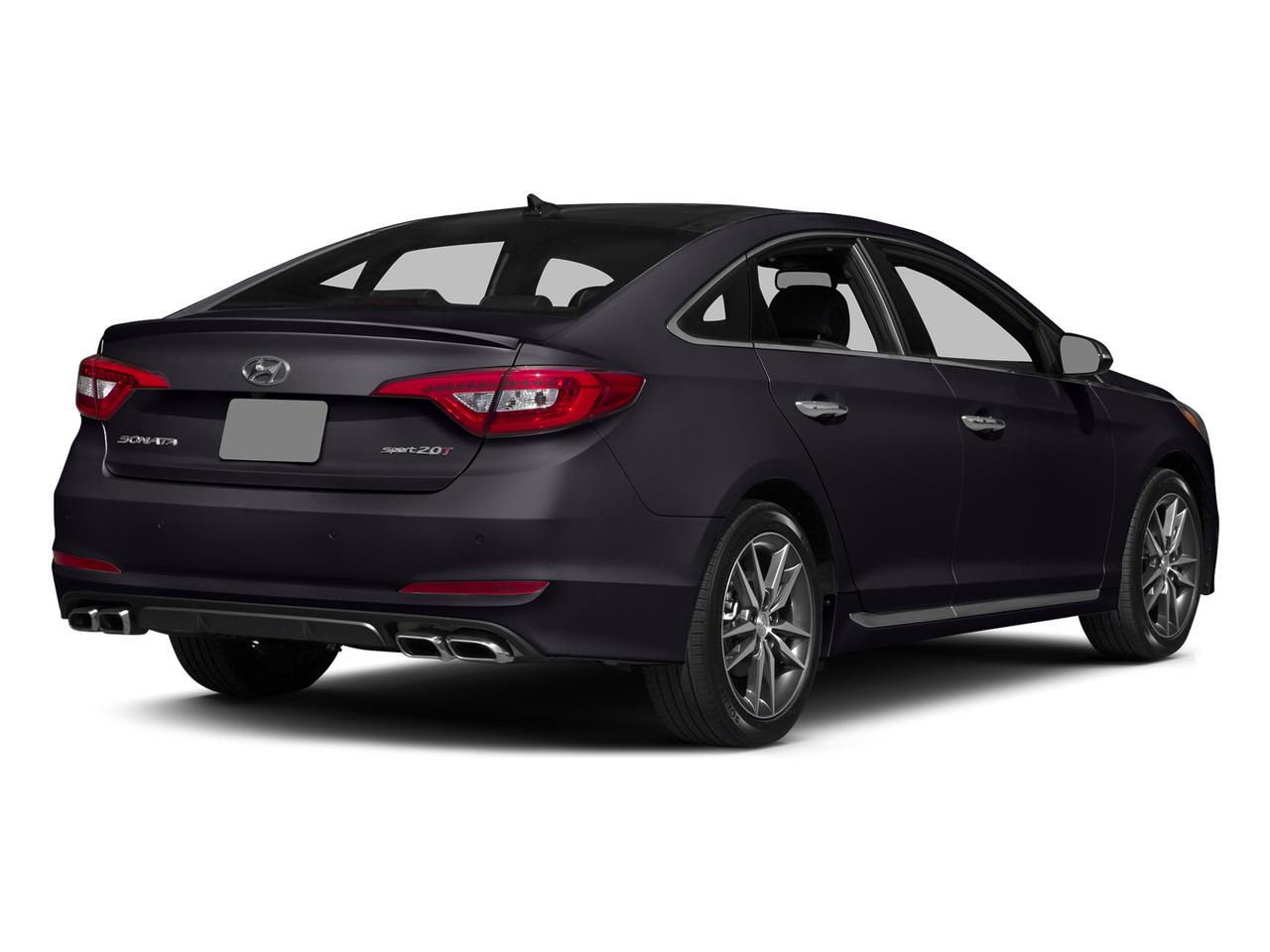 2015 Hyundai Sonata Limited Phantom Black 4D Sedan. A Hyundai Sonata at