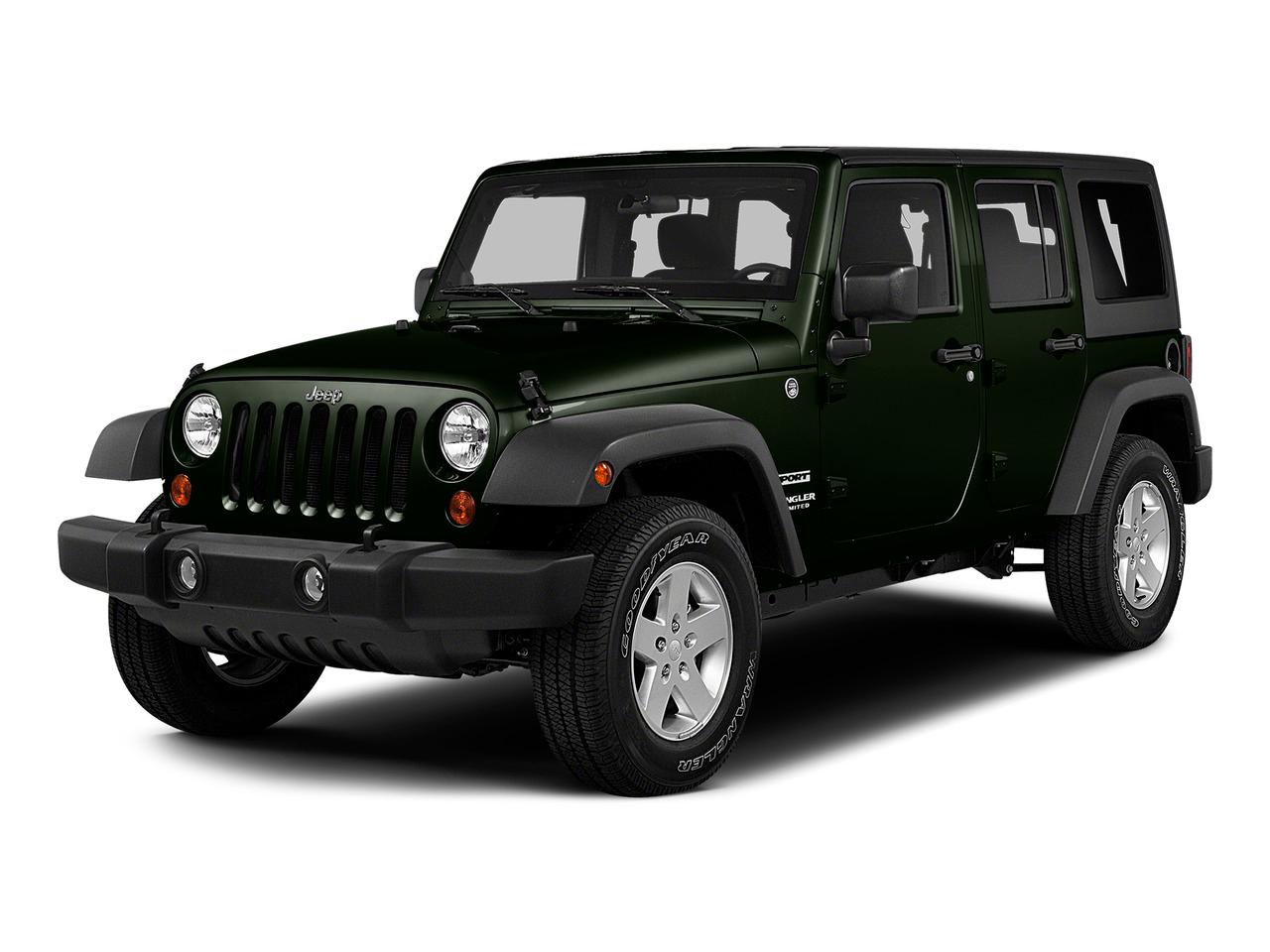 Used 2015 Tank Clearcoat Jeep Wrangler Unlimited Sahara For Sale Near ...