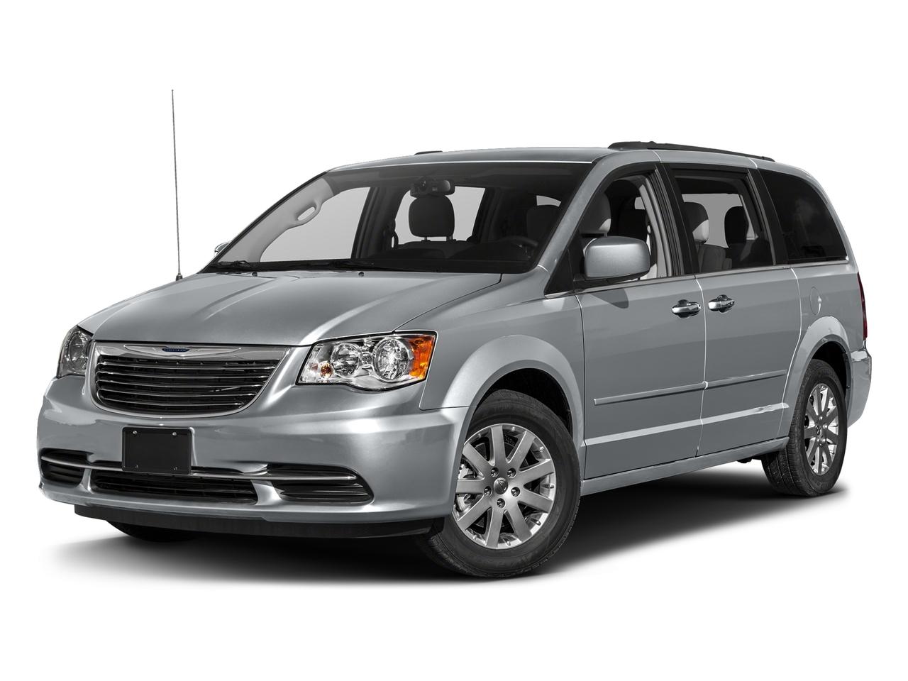 silver chrysler minivan