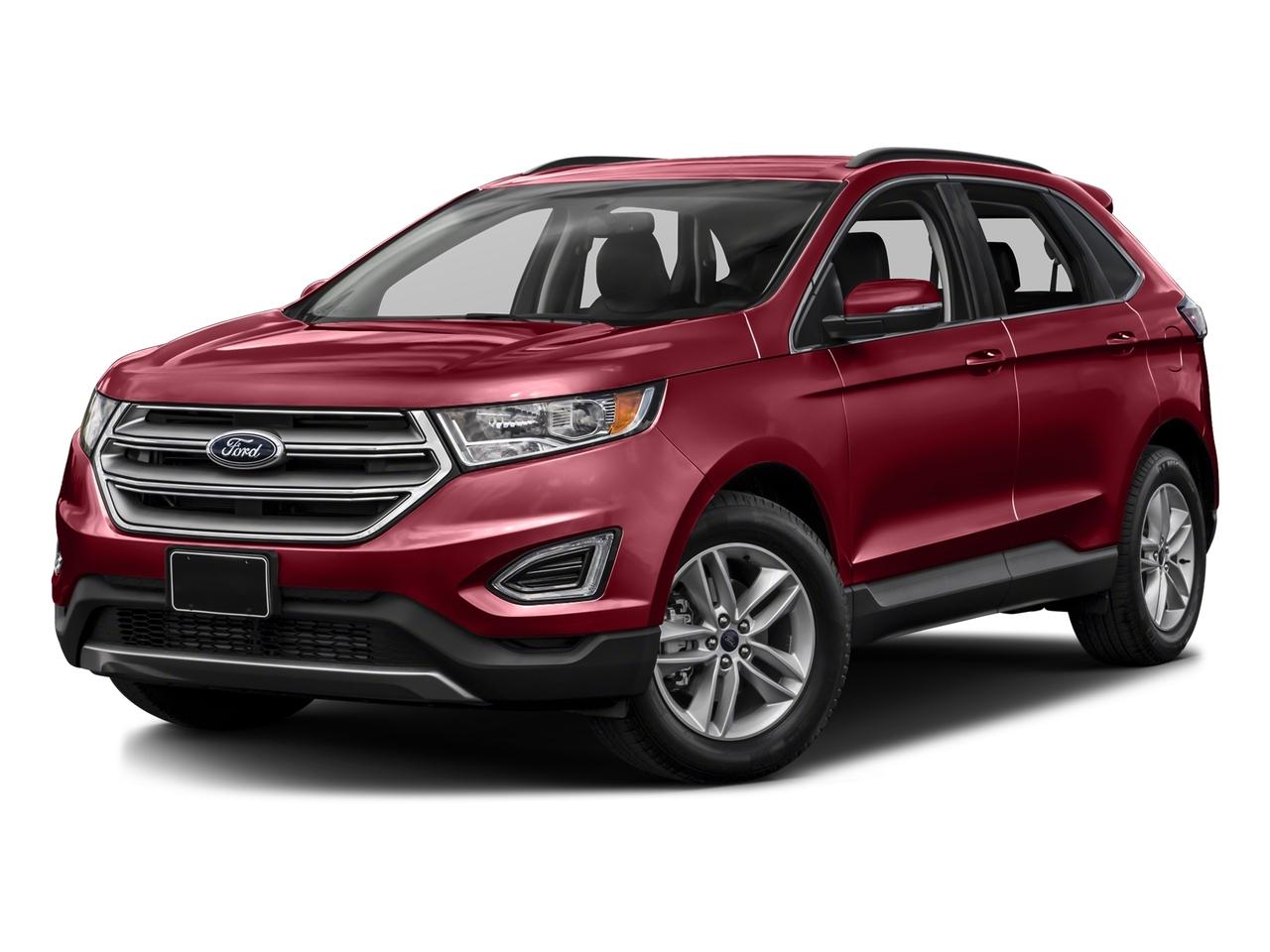 Used Suv 2016 Ruby Red Metallic Tinted Clearcoat Ford Edge 4dr SEL FWD ...