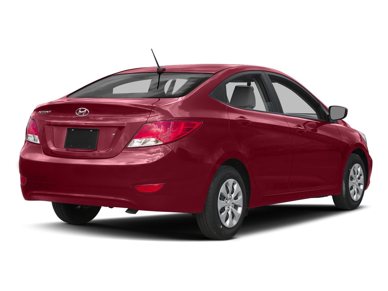 2016 Hyundai Accent SE Boston Red SE 4dr Sedan 6A. A Hyundai Accent at ...