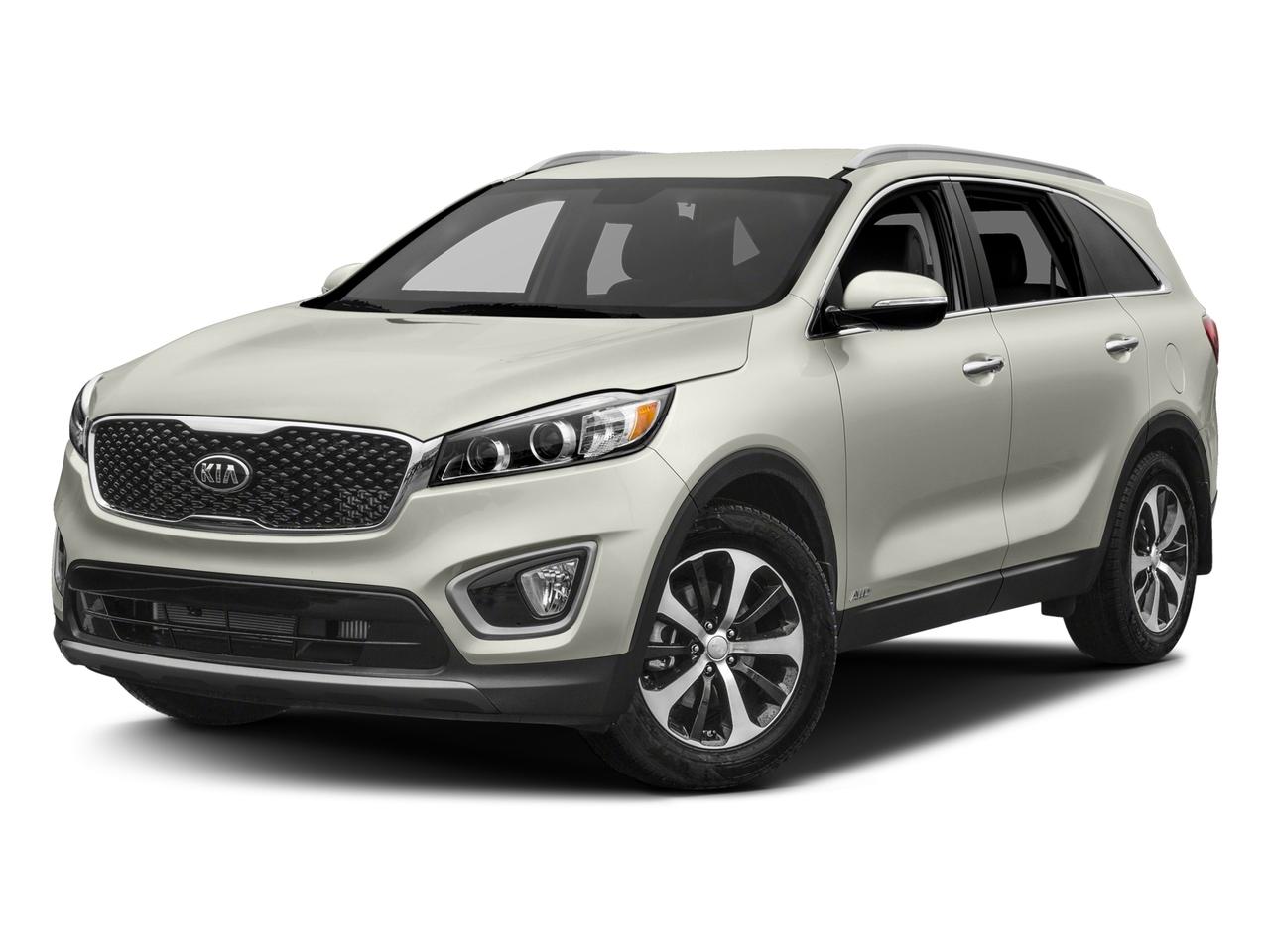 2016 Kia Sorento EX V6 Snow White Pearl EX V6 4dr SUV. A Kia Sorento at
