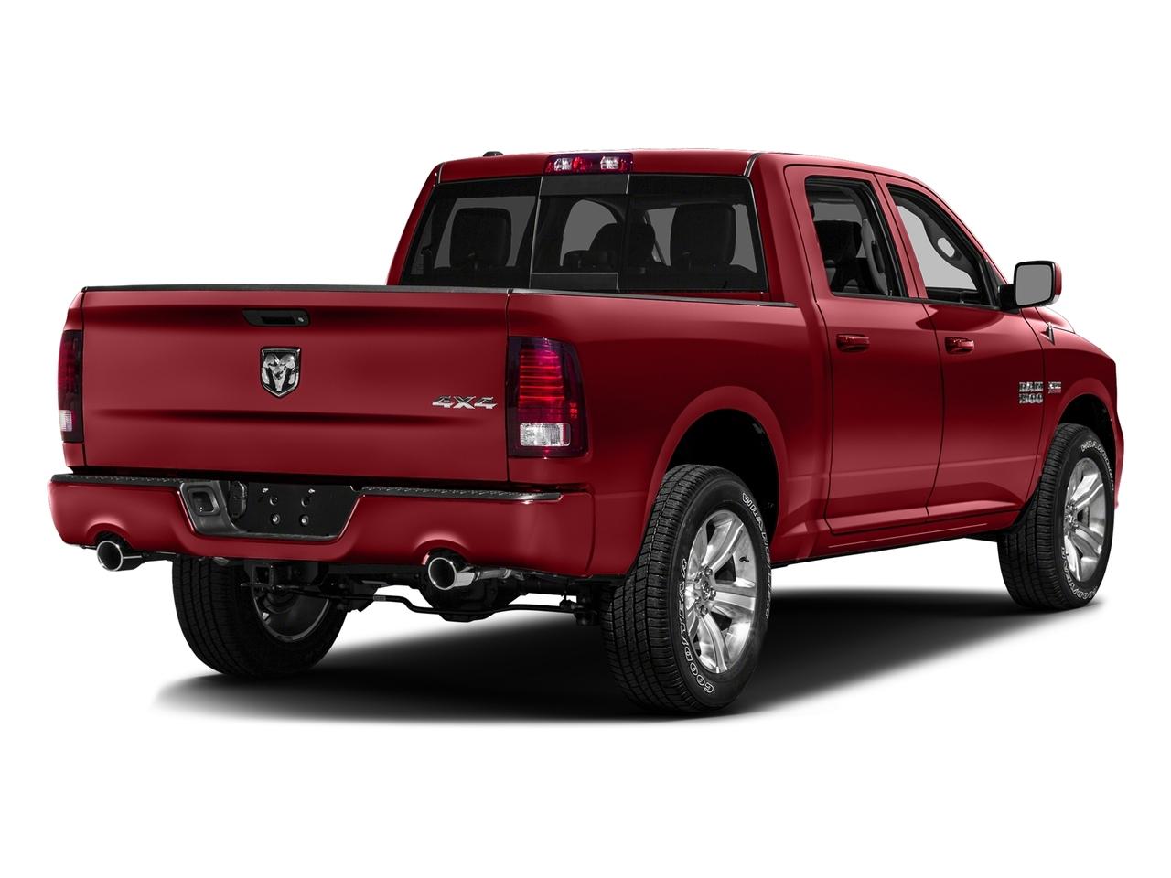 Used 2016 Ram 1500 4WD Crew Cab 5.7 Ft Box Big Horn in Flame Red ...