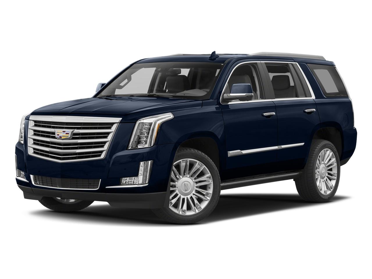 Used 2017 Dark Adriatic Blue Metallic Cadillac Escalade 4WD 4dr