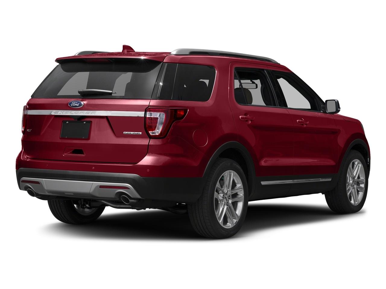 Used 2017 Ford Explorer XLT FWD in Ruby Red Metallic Tinted Clearcoat ...