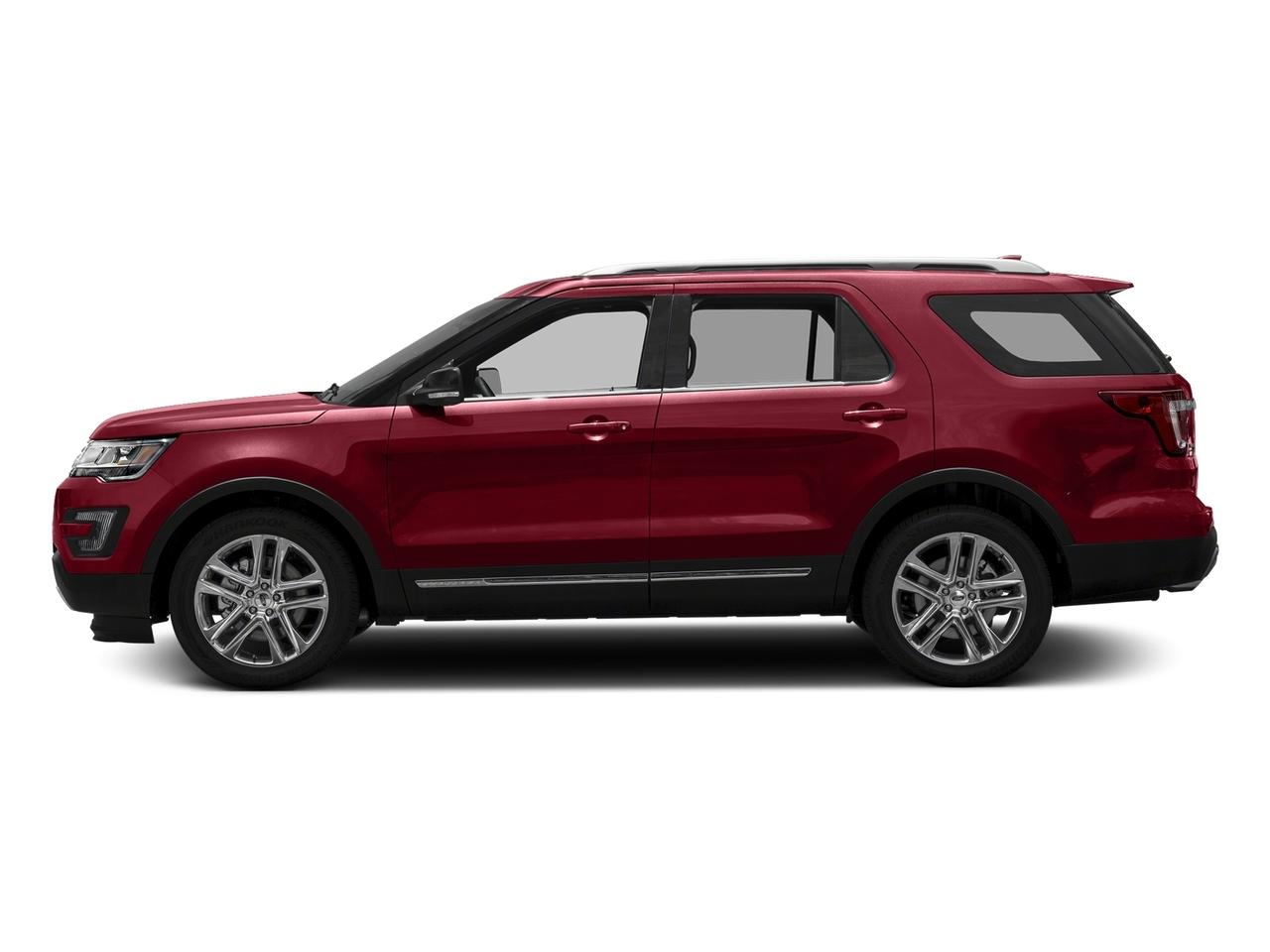 Used Ruby Red Metallic Tinted Clearcoat 2017 Ford Explorer XLT FWD for ...