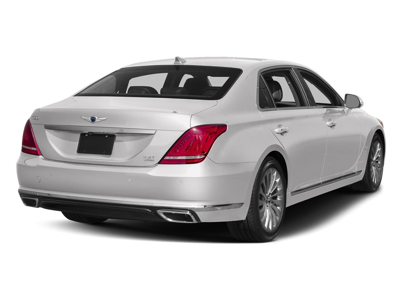 2017 Genesis G90 3.3T Premium Casablanca White 4D Sedan. A Genesis G90