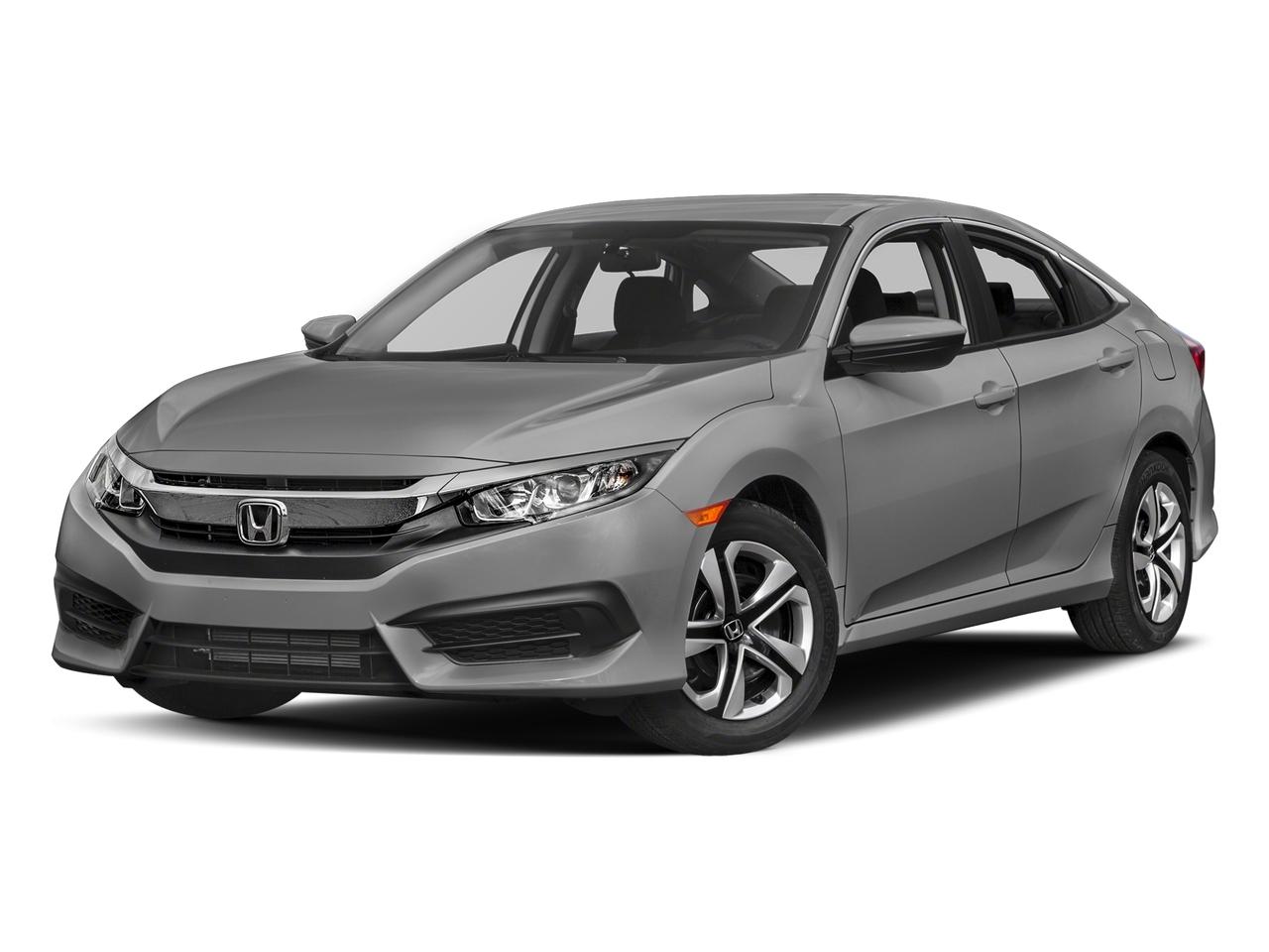 2017 Honda Civic Sedan LX CVT Lunar Silver Metallic 4D Sedan. A Honda ...