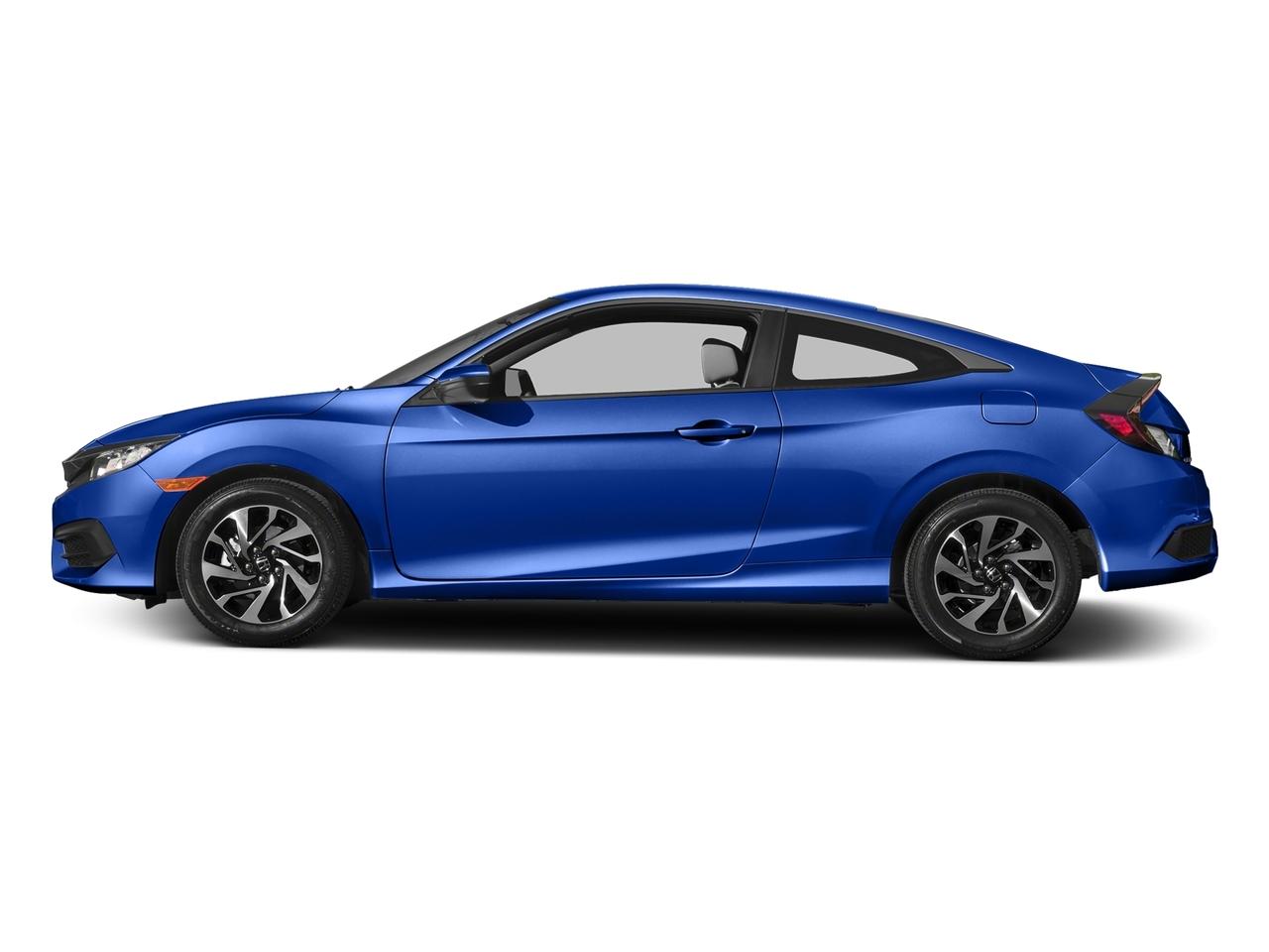 Used 2017 Honda Civic Coupe Lx Cvt In Aegean Blue Metallic For Sale In