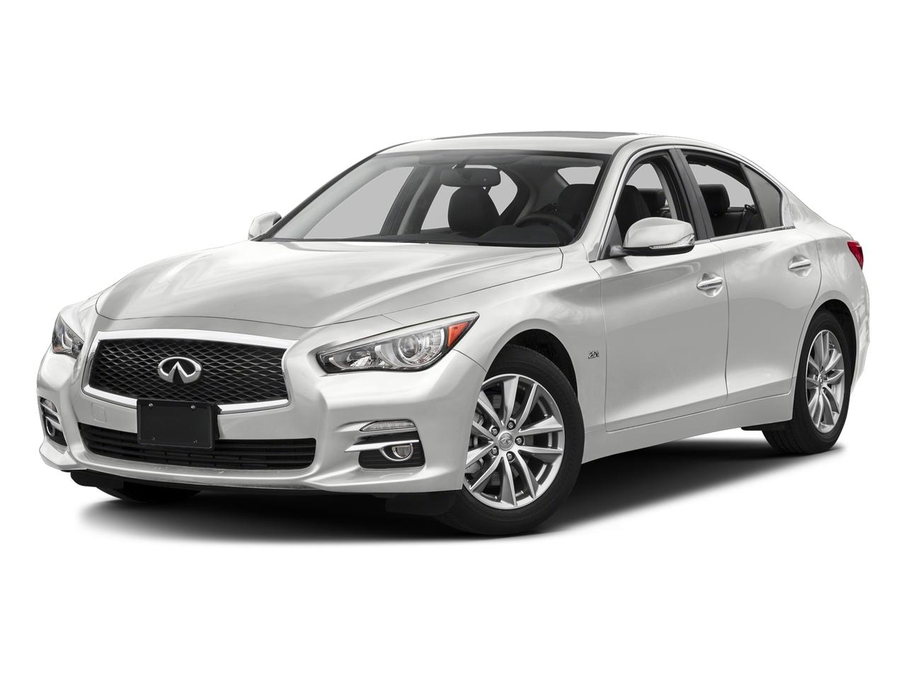 A 2017 INFINITI Q50 in Greenville SC dealer Bradshaw INFINITI. Pure