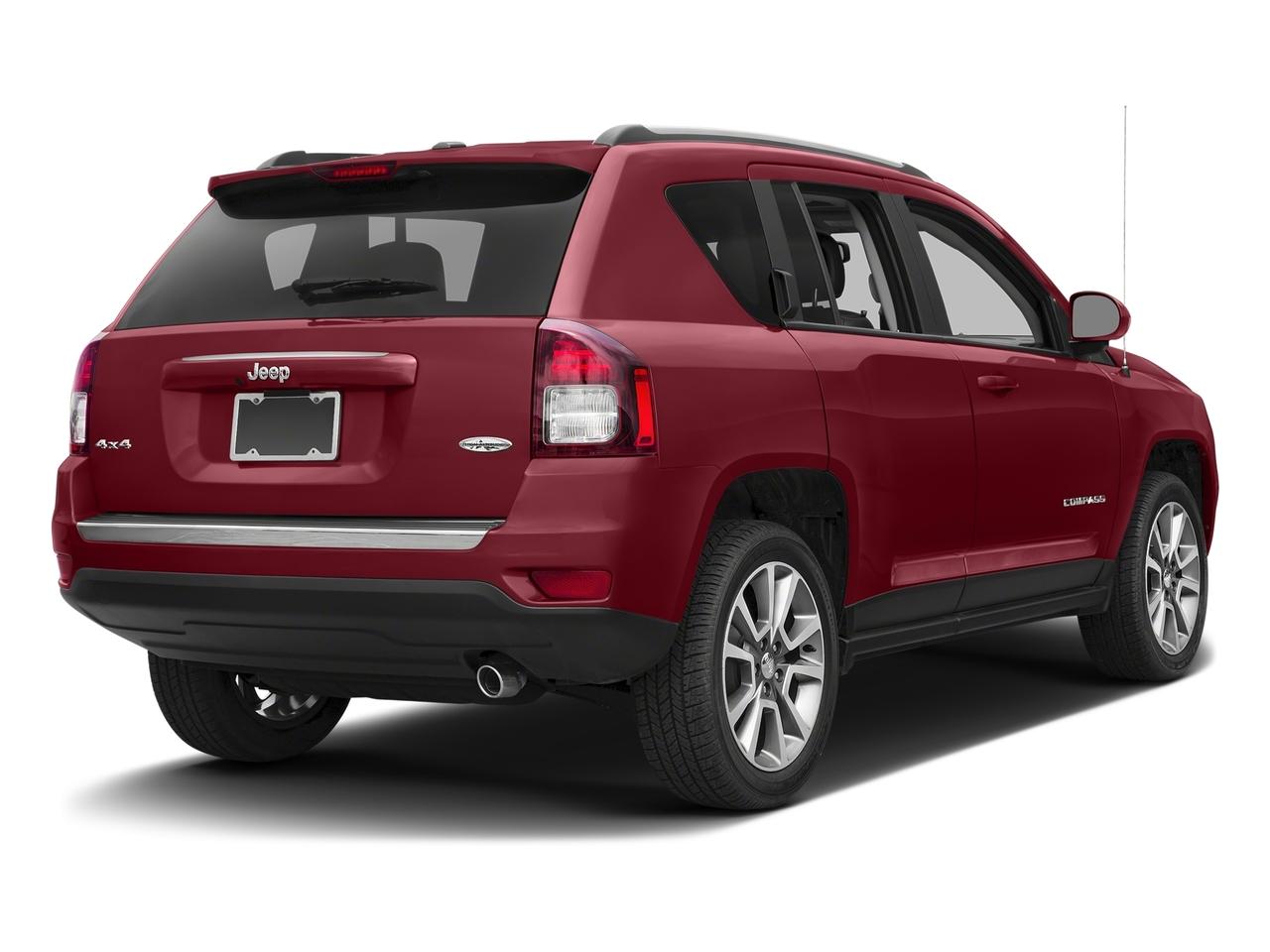 Used 2017 Jeep Compass High Altitude 4x4 *Ltd Avail* in Deep Cherry Red