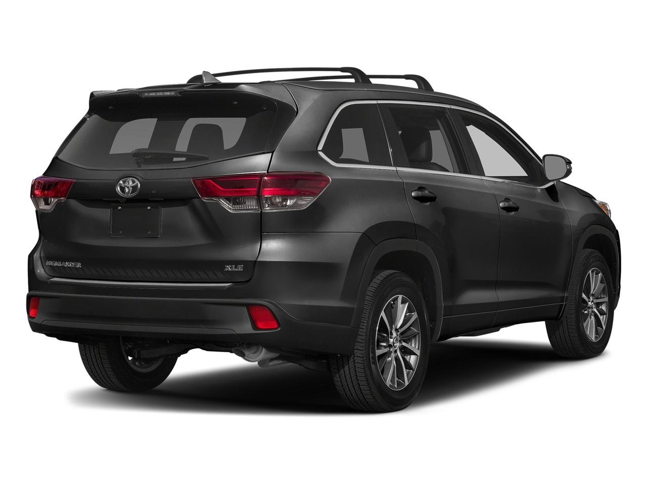 2017 Toyota Highlander Se Black