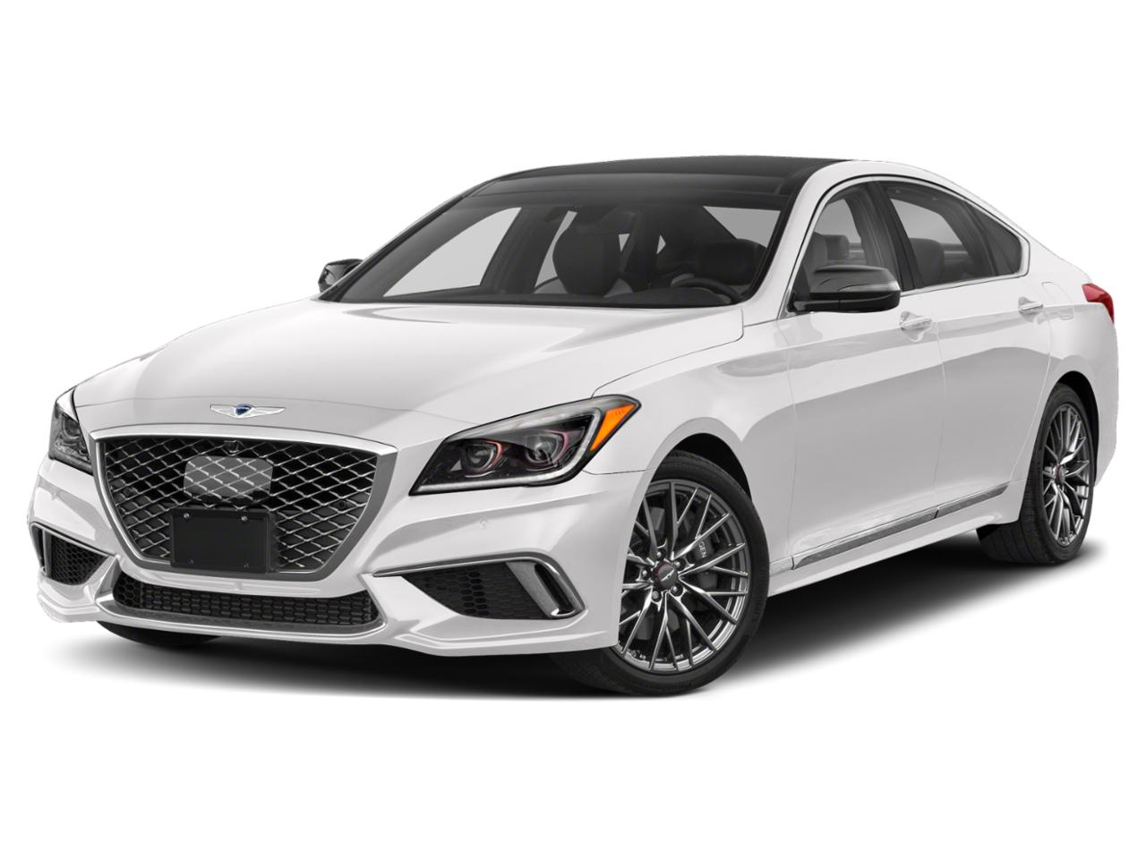 2018 Genesis G80 3.3T Sport Casablanca White 3.3T Sport 4dr Sedan. A ...