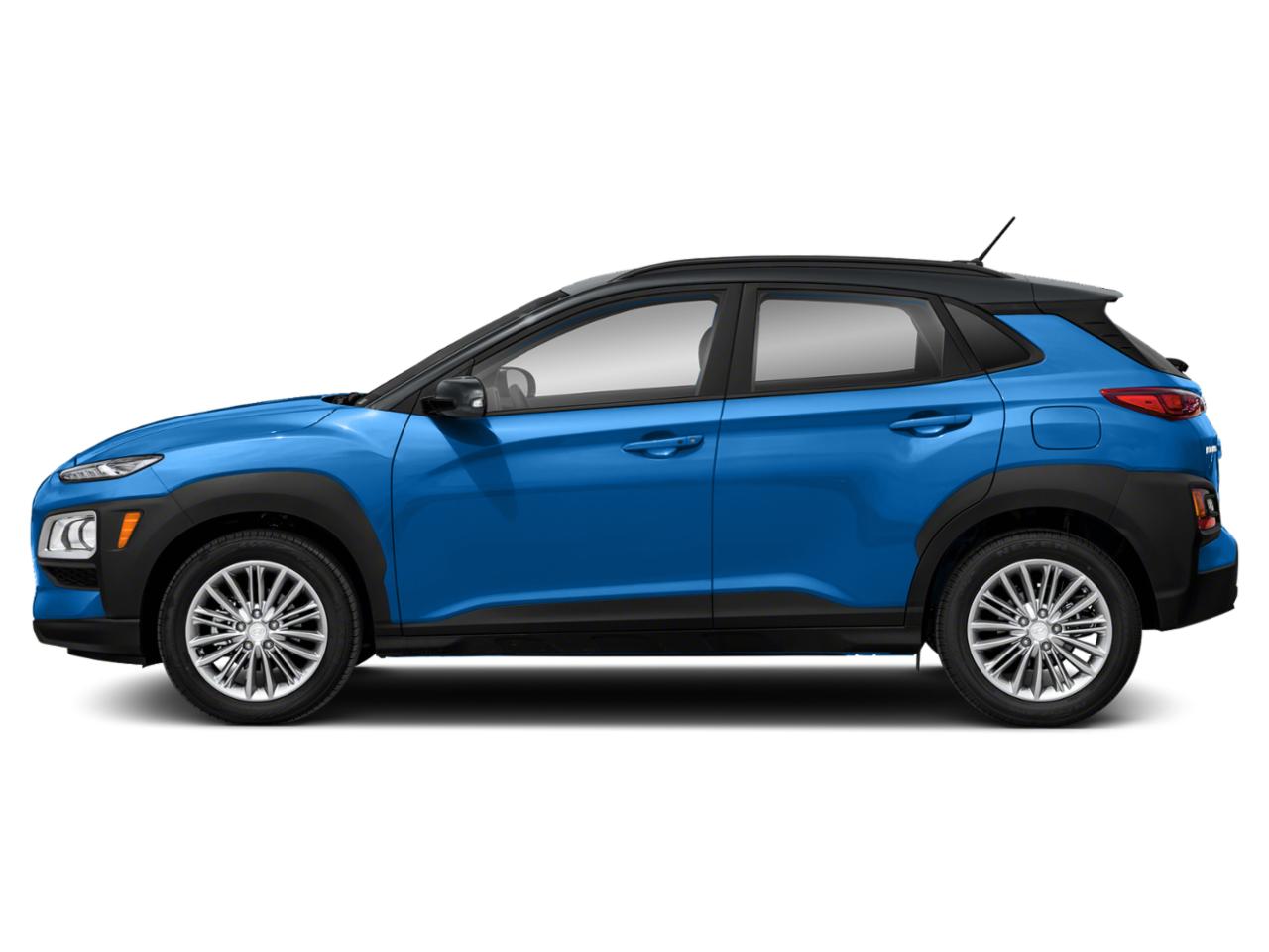 2019 Hyundai Kona SEL Auto FWD Surf Blue Gray Roof Sport Utility. A ...