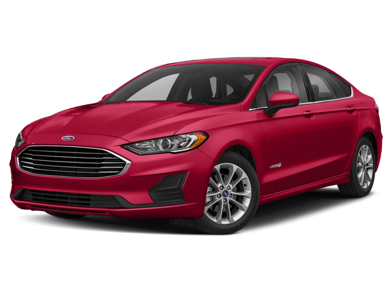New 2020 Ford Fusion Hybrid SE FWD in Rapid Red Metallic Tinted