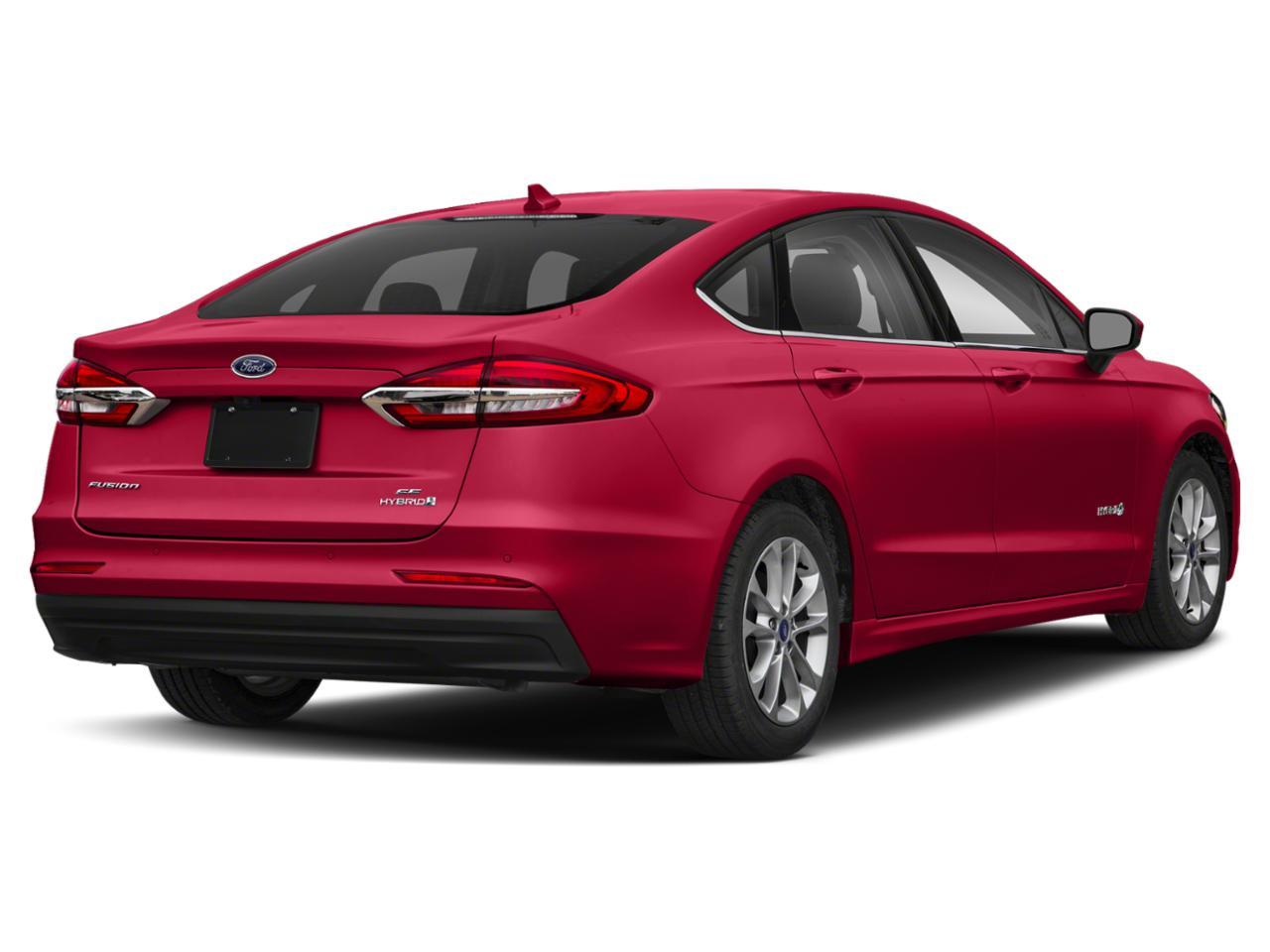 New 2020 Ford Fusion Hybrid SE FWD in Rapid Red Metallic Tinted