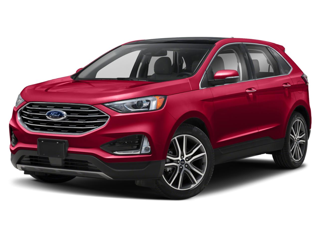 New Rapid Red Metallic Tinted Clearcoat 2020 Ford Edge Titanium FWD for