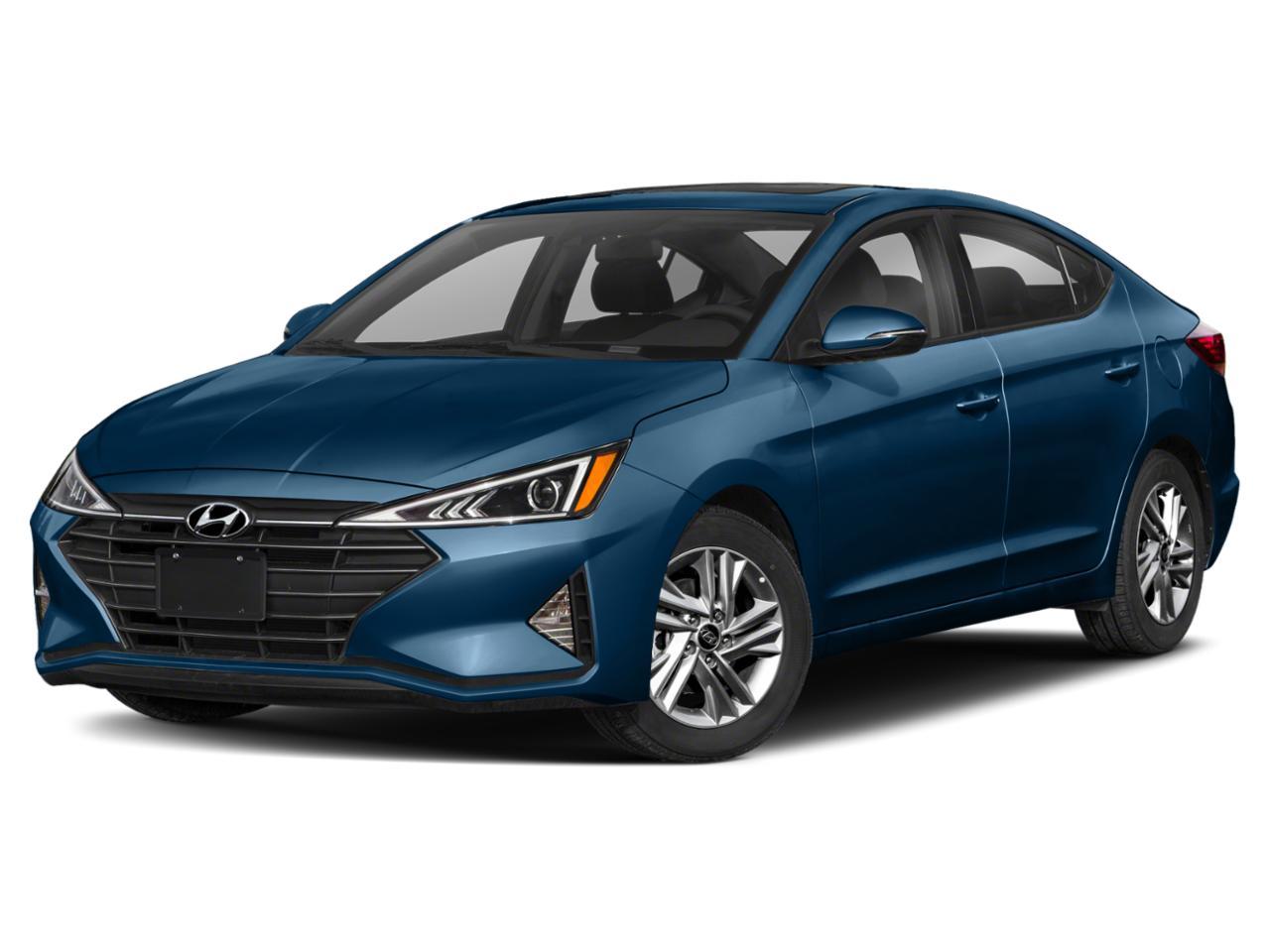 2020 Hyundai Elantra SEL IVT Lakeside Blue 4 Dr Sedan. A Hyundai