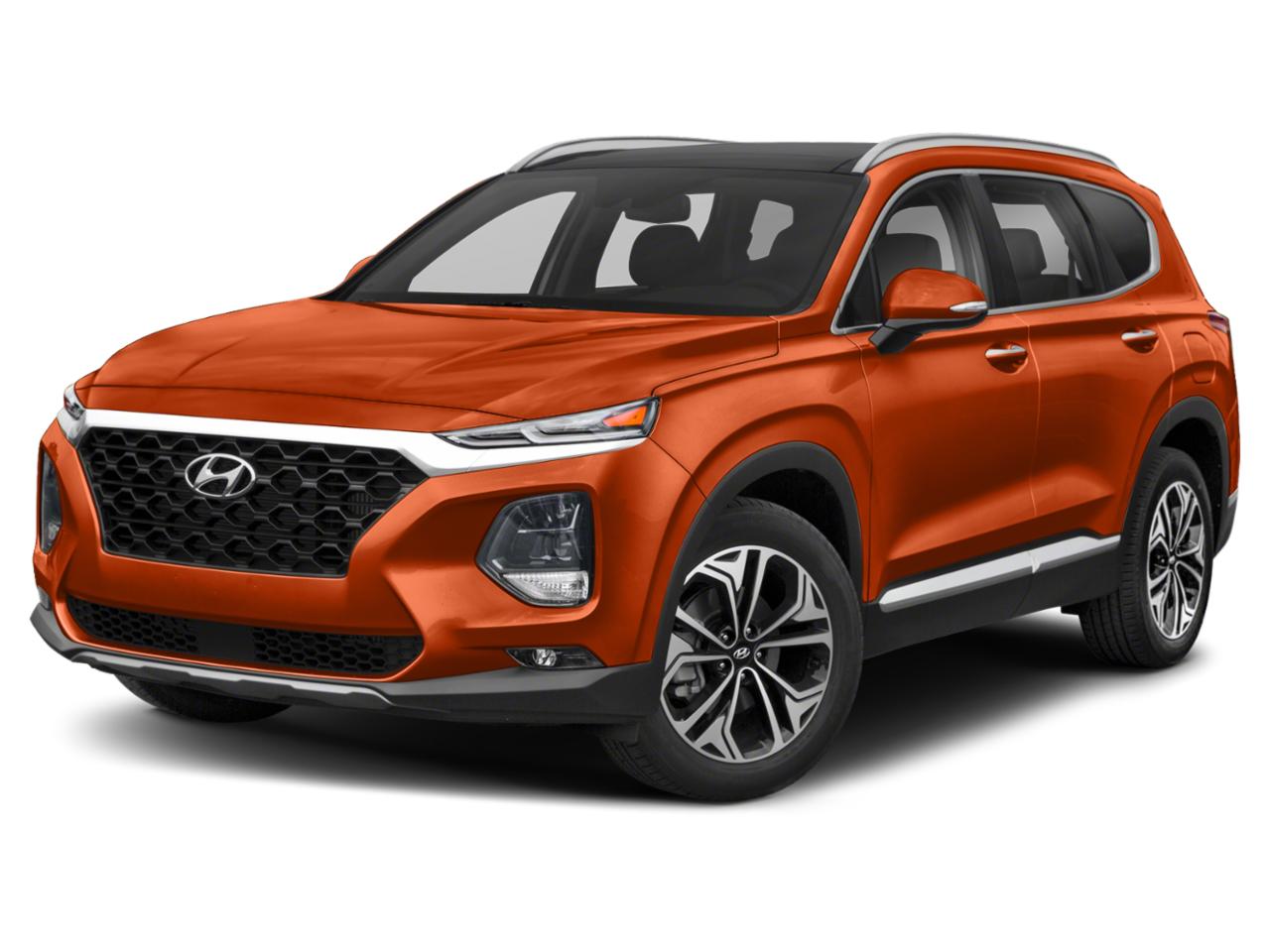 2020 Hyundai Santa Fe SEL 2 0T Auto FWD Lava Orange 4D Sport Utility A 
