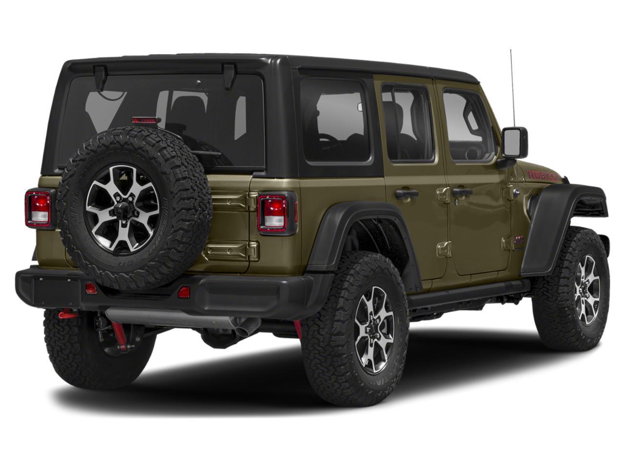 Sarge Green Clearcoat 2020 Jeep Wrangler Unlimited Rubicon