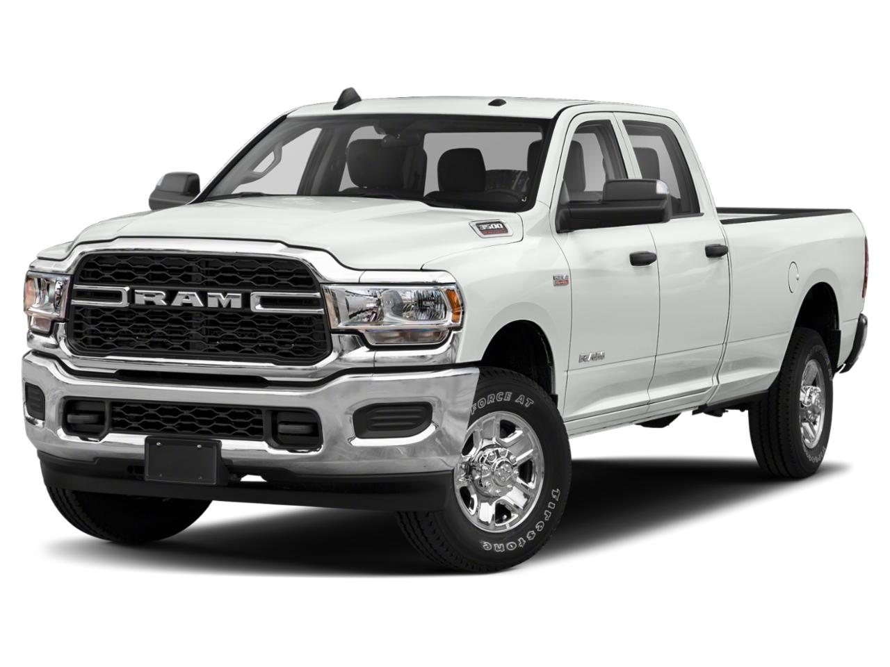 Bright White Clearcoat 2020 Ram 3500 Limited 4x4 Crew Cab 8' Box for ...