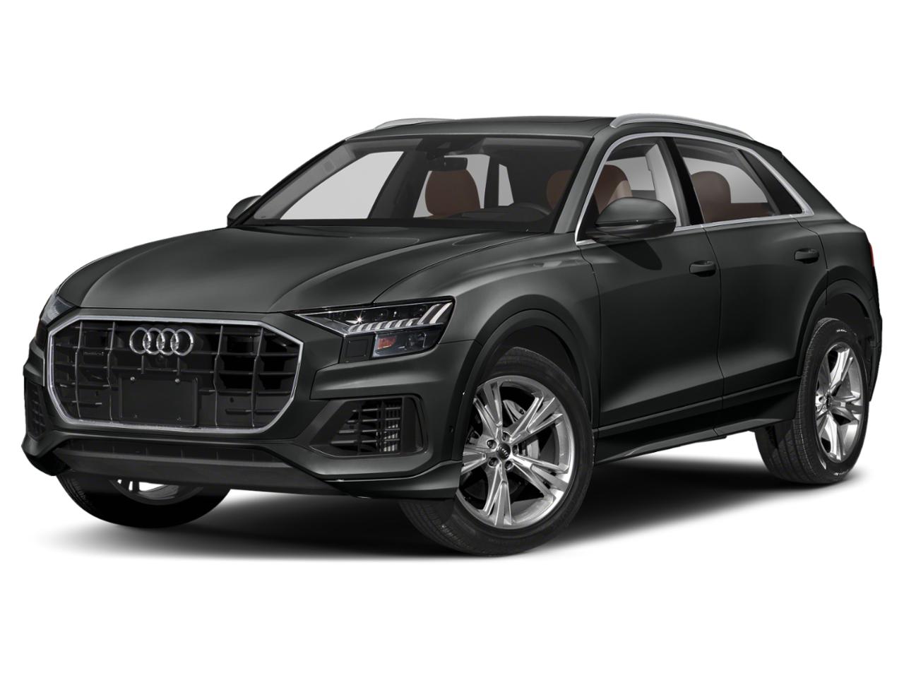 New 2021 Audi Q8 Orca Black Metallic With Photos Prestige 55 Tfsi Quattro Wa1fvaf10md020758