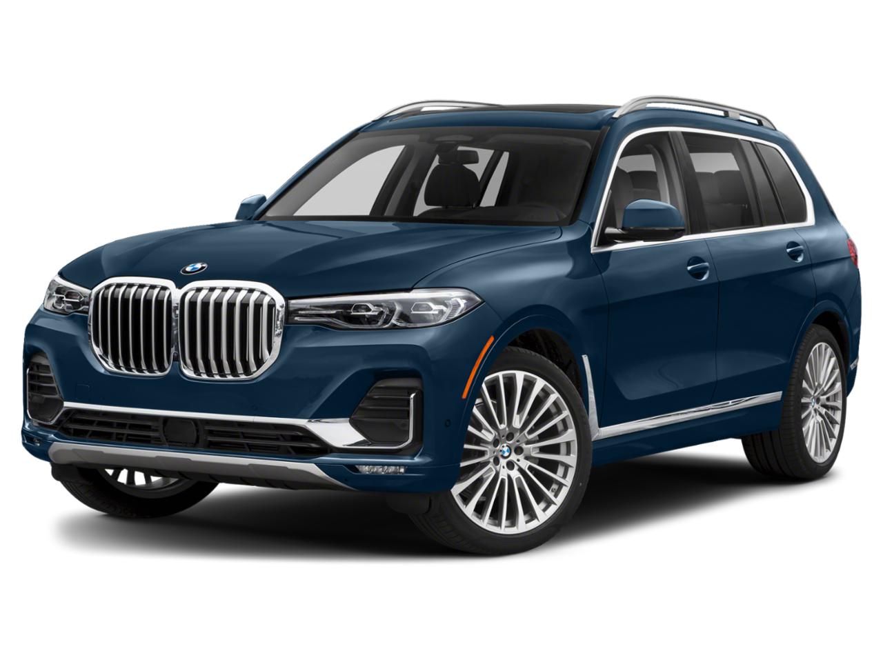 Phytonic Blue Metallic 2021 BMW X7 xDrive40i for Sale at Bergstrom