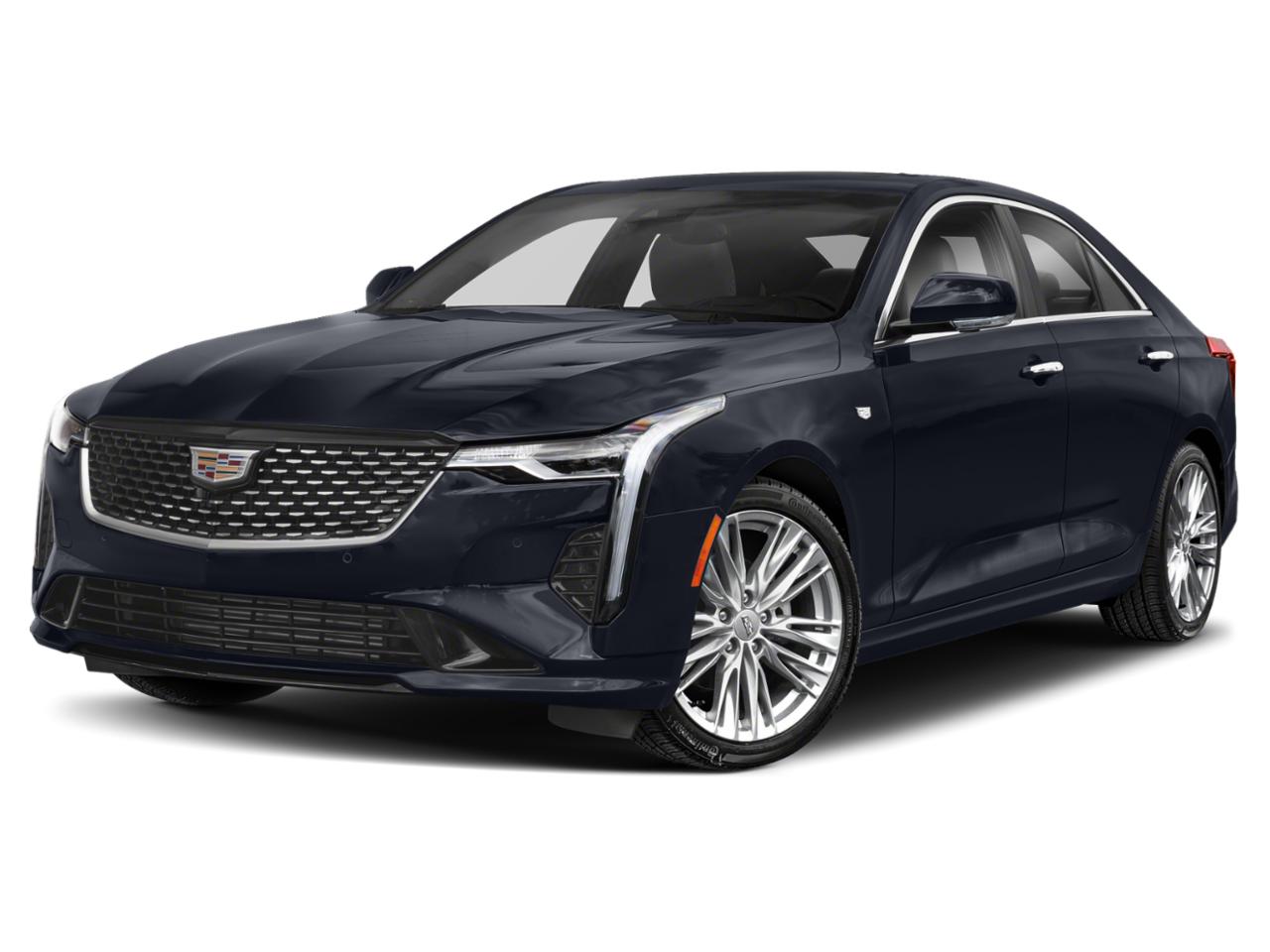 New 2021 Cadillac CT4 Dark Moon Blue Metallic Premium Luxury (With