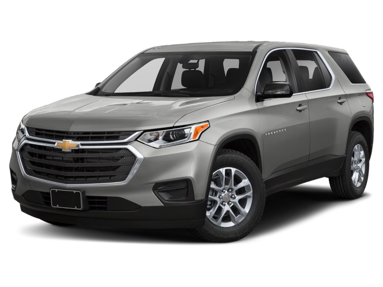 New Silver Ice Metallic 2021 Chevrolet Traverse AWD 1LS for Sale ...