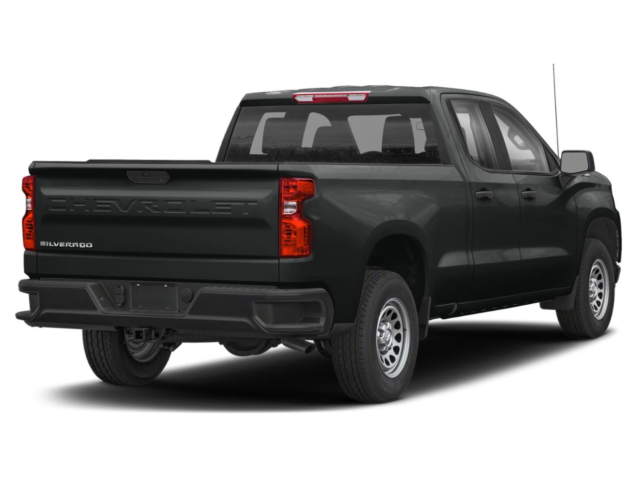 Shadow Gray Metallic 2021 Chevrolet Silverado 1500 Double Cab Standard 