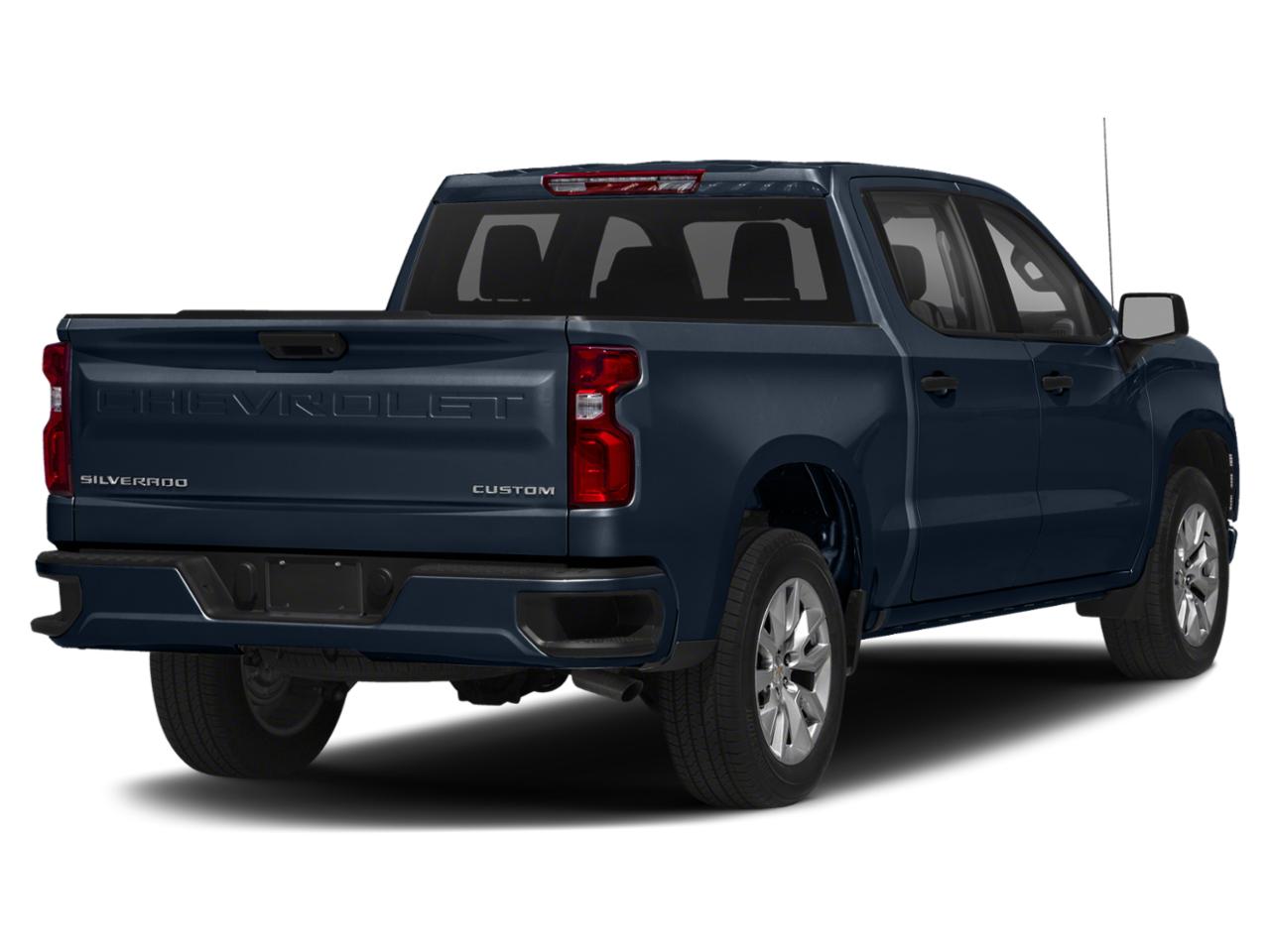 New 2021 Northsky Blue Metallic Chevrolet Silverado 1500 Crew Cab Short ...