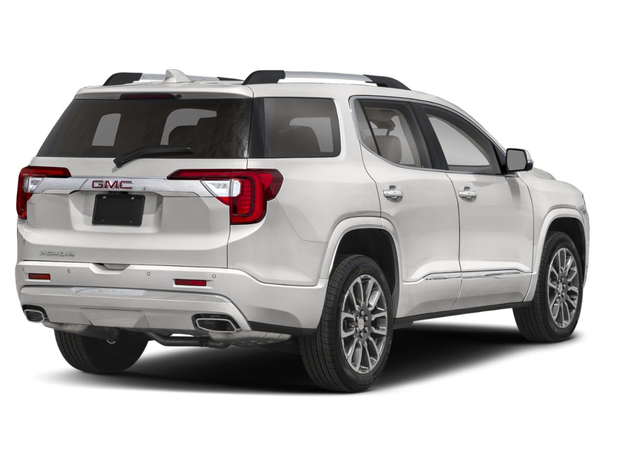 Learn About This New 2021 Summit White GMC AWD Denali Acadia for Sale