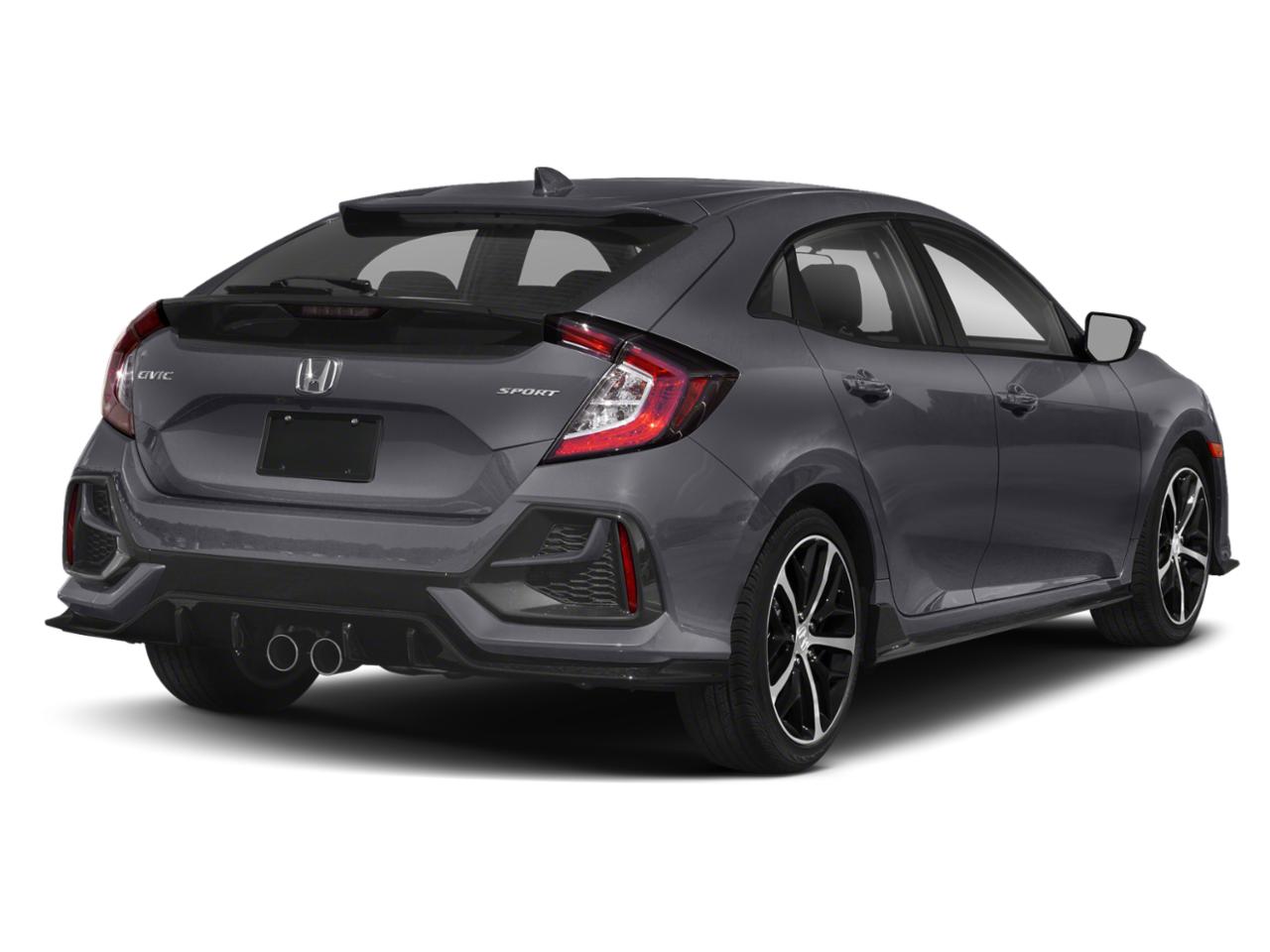 Sonic Gray Pearl 2021 Honda Civic Hatchback Sport CVT for Sale at
