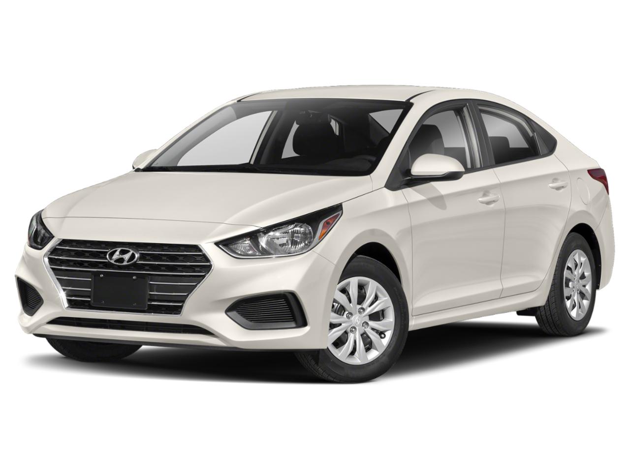 2021 Hyundai Accent SE Sedan IVT Frost White Pearl Sedan. A Hyundai