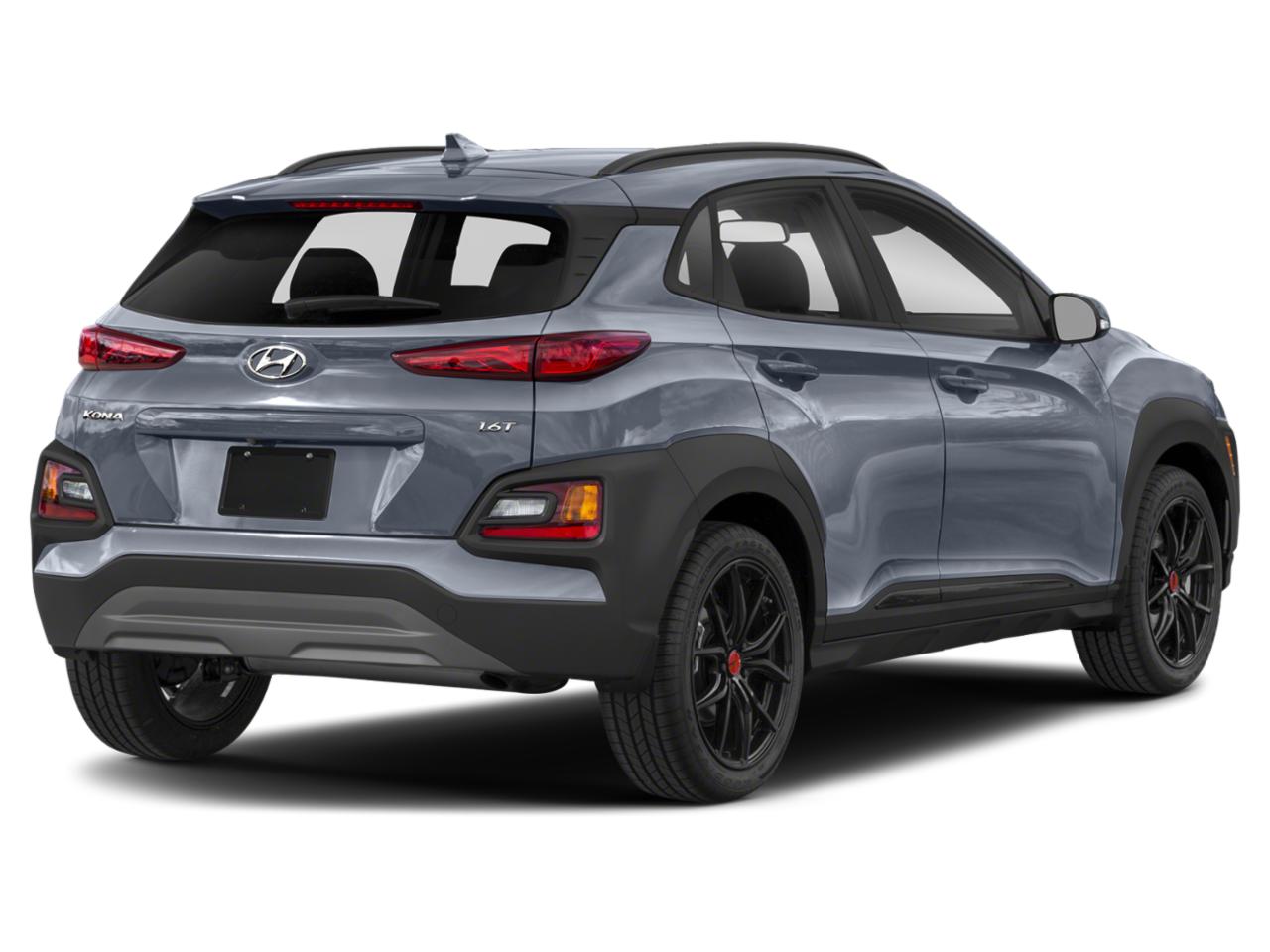 2021 Hyundai Kona NIGHT DCT FWD Galactic Gray 4D Sport Utility at Universal Hyundai