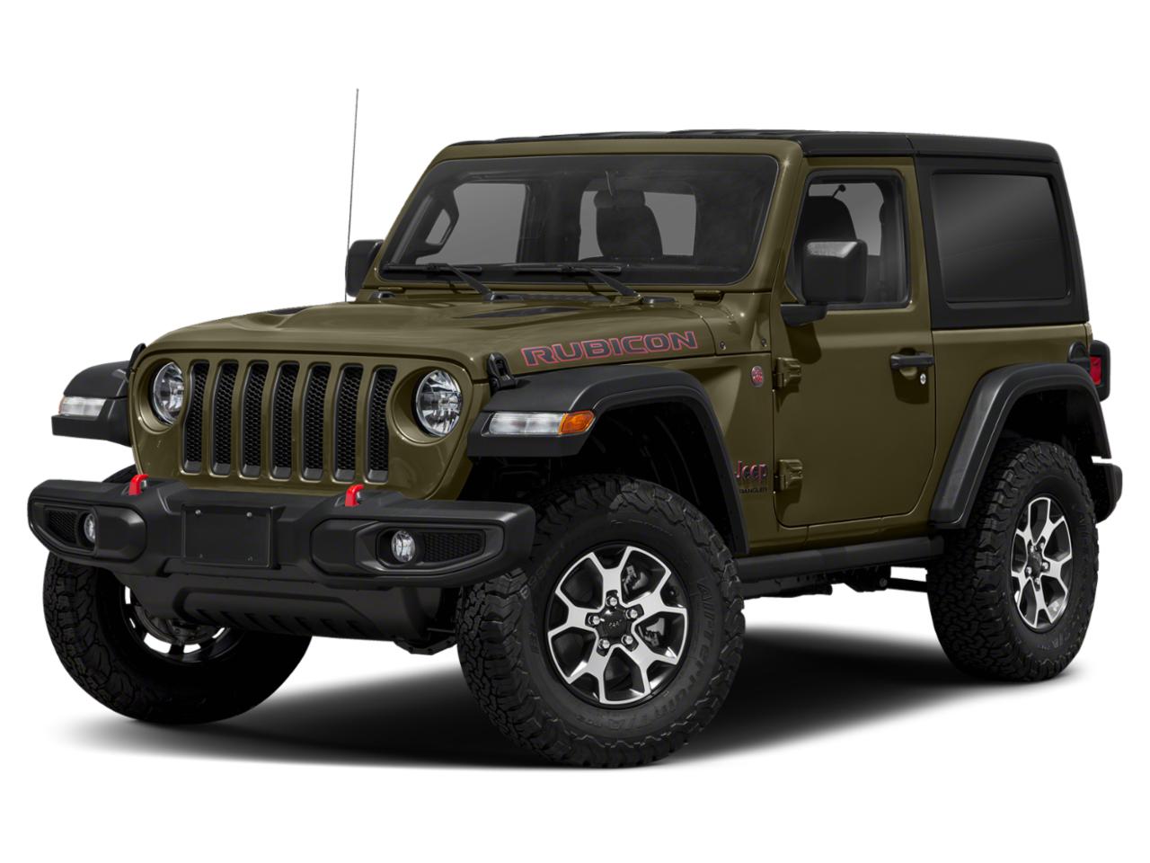Sarge Green Clearcoat 2021 Jeep Wrangler Rubicon 4x4 for Sale at