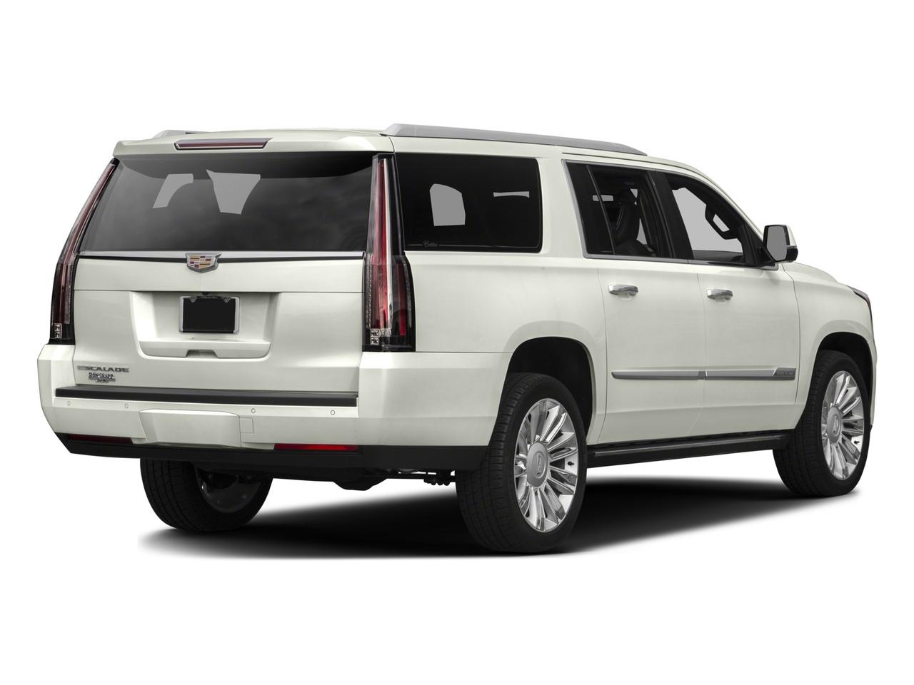 Used Crystal White Tricoat 2016 Cadillac Escalade ESV Platinum (With ...