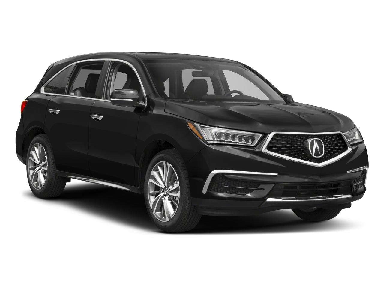 Dark Cherry Pearl 2017 Acura MDX for Sale at Bergstrom Automotive VIN