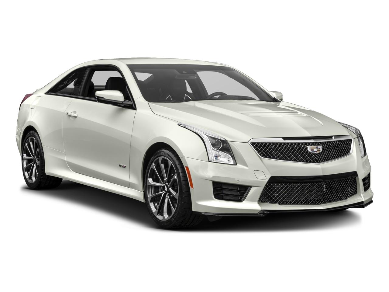 Certified Car 2017 Crystal White Tricoat Cadillac ATSV Coupe For Sale