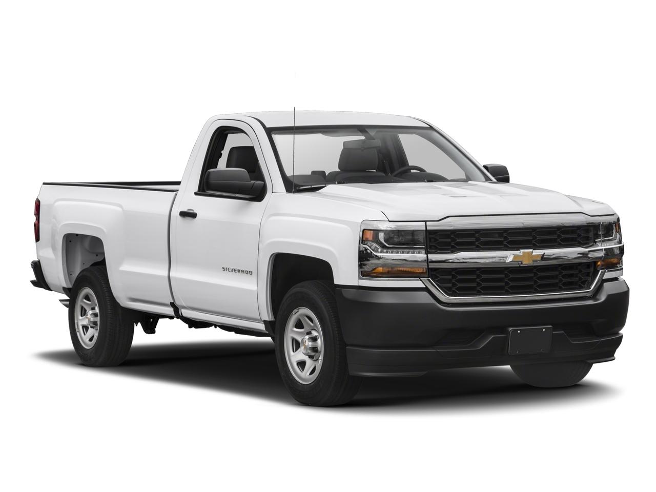 Used 2017 Chevrolet Silverado 1500 Regular Cab Standard Box 4Wheel Drive WT in Summit White for