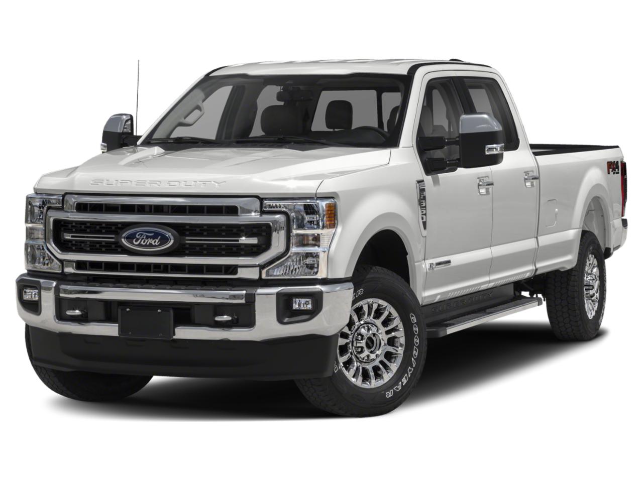 New Oxford White 2021 Ford Super Duty F-350 SRW LARIAT 4WD Crew Cab 8 ...